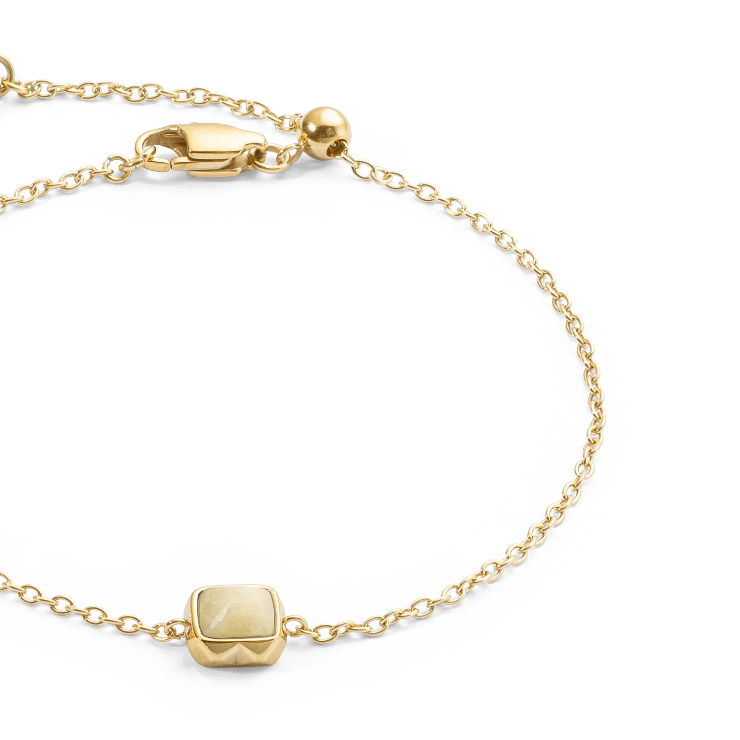 Birthstone November Bracelet Citrine Gold - Image 2