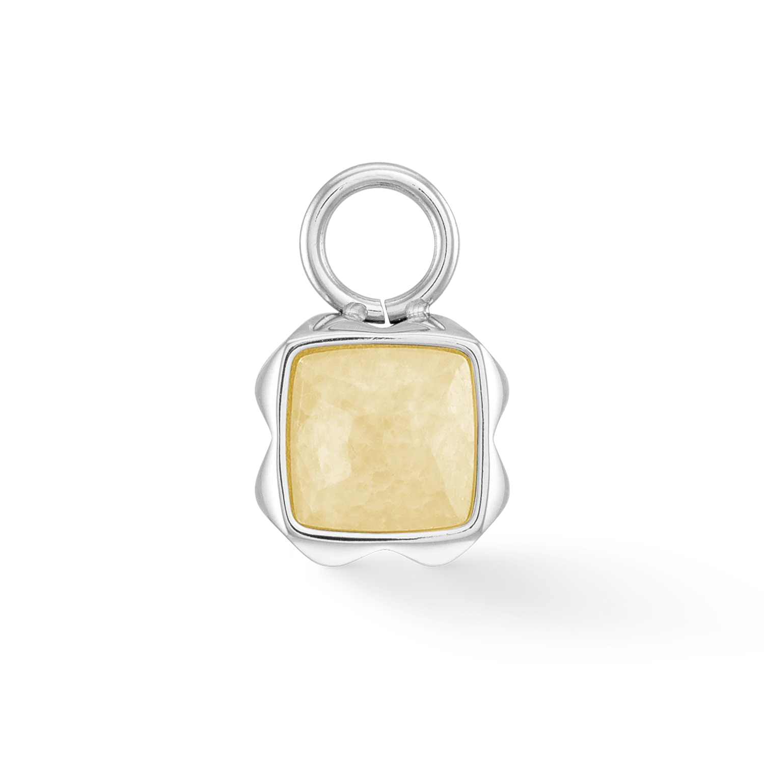 Birthstone November Charm Citrine Silver - Image 2