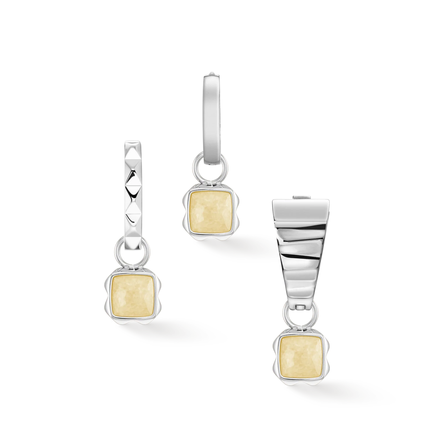 Birthstone November Charm Citrine Silver - Image 3