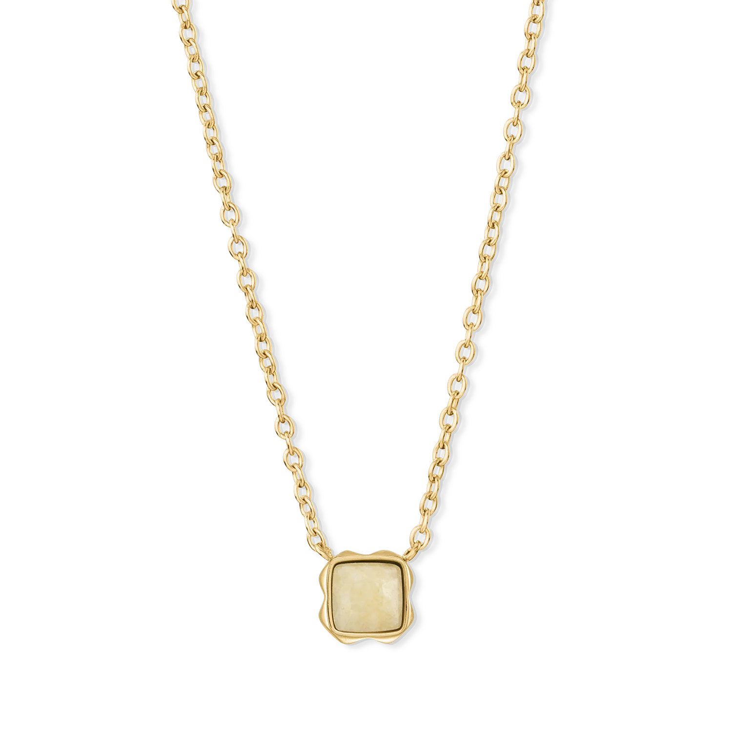 Birthstone November Necklace Citrine Gold - Image 2