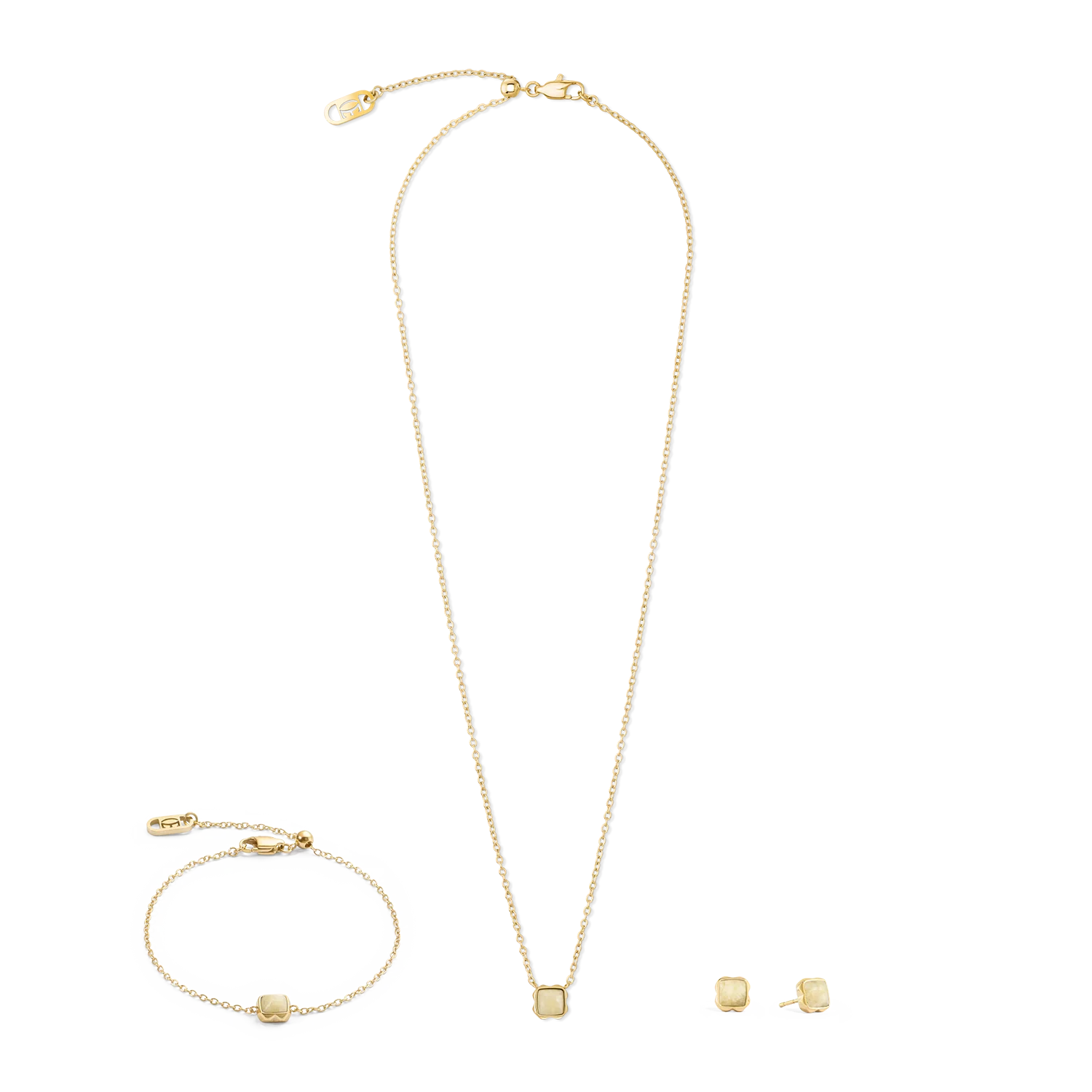 Birthstone November Necklace Citrine Gold - Image 3