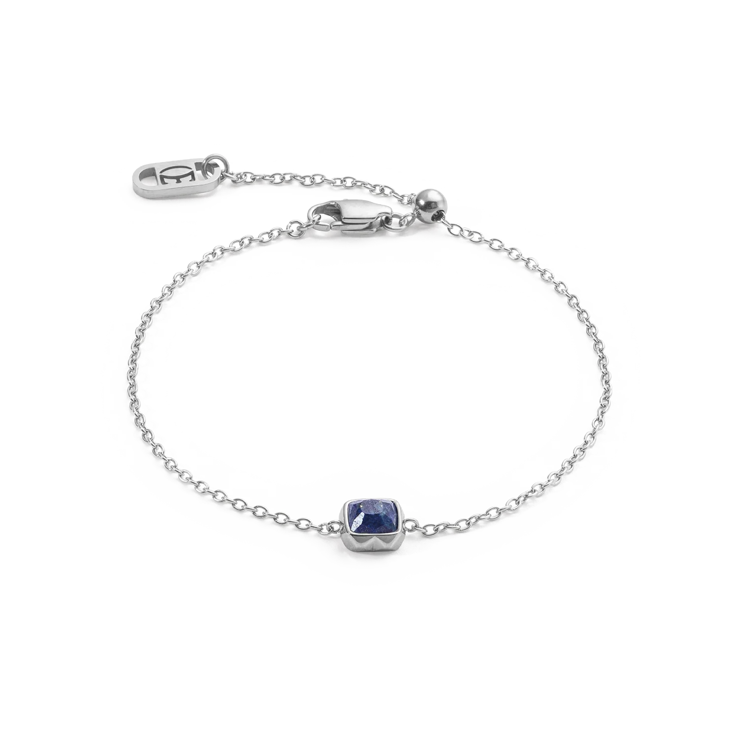 Birthstone September Bracelet Lapis Lazuli Silver