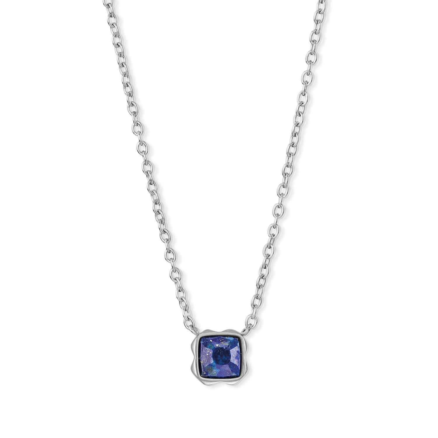Birthstone September Necklace Lapis Lazuli Silver - Image 2
