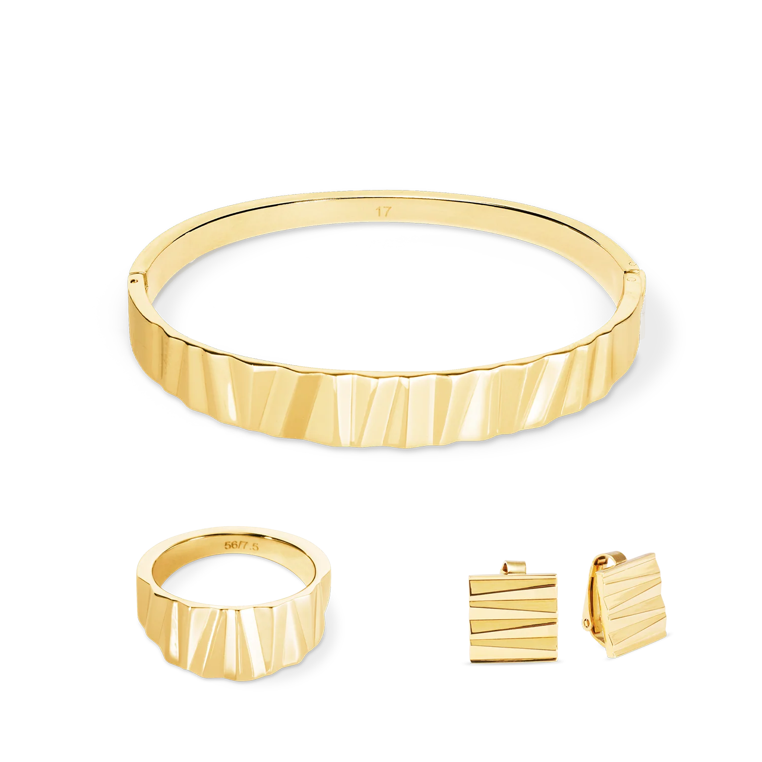 Bracelet Classic Wave Gold - Image 3