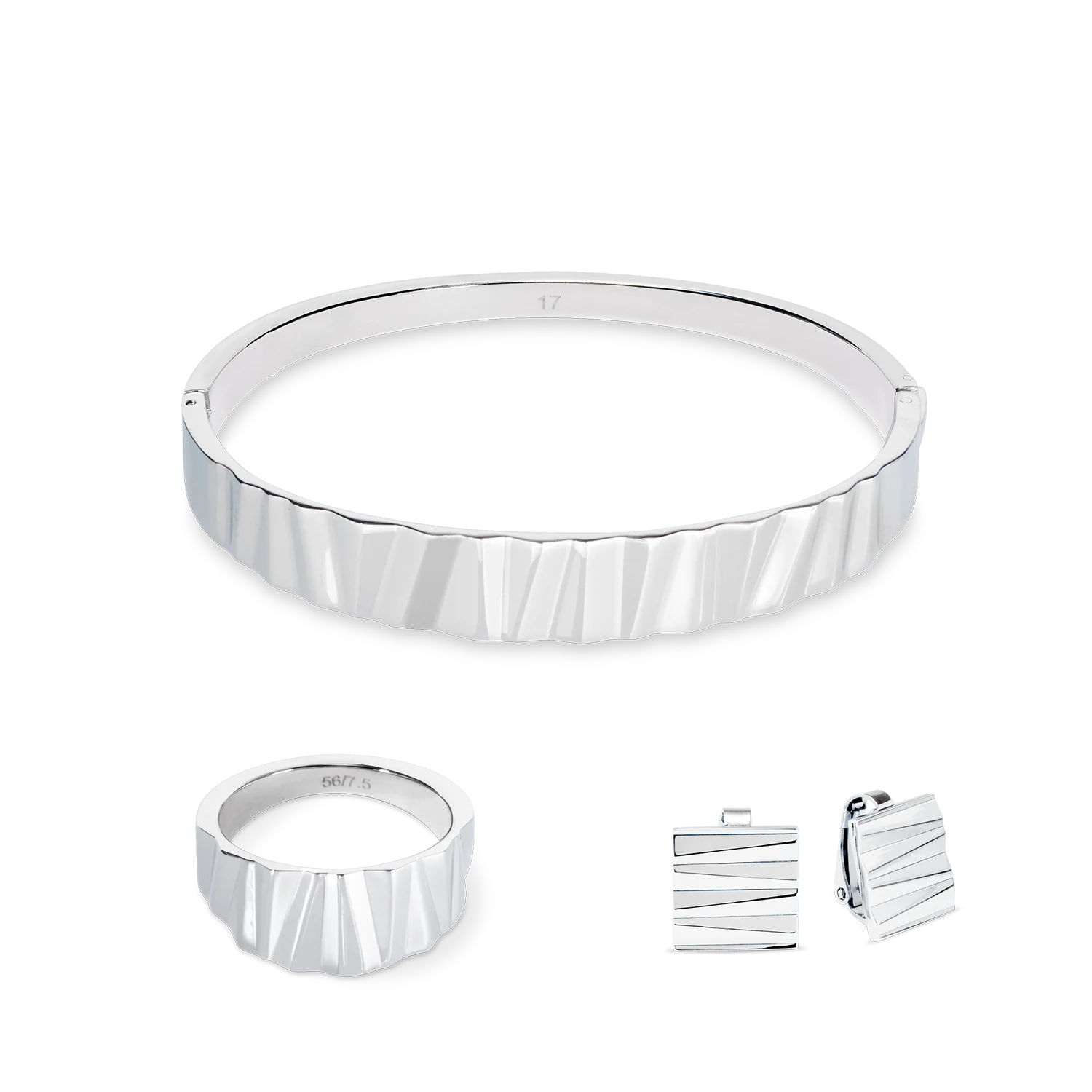 Bracelet Classic Wave Silber - Image 3