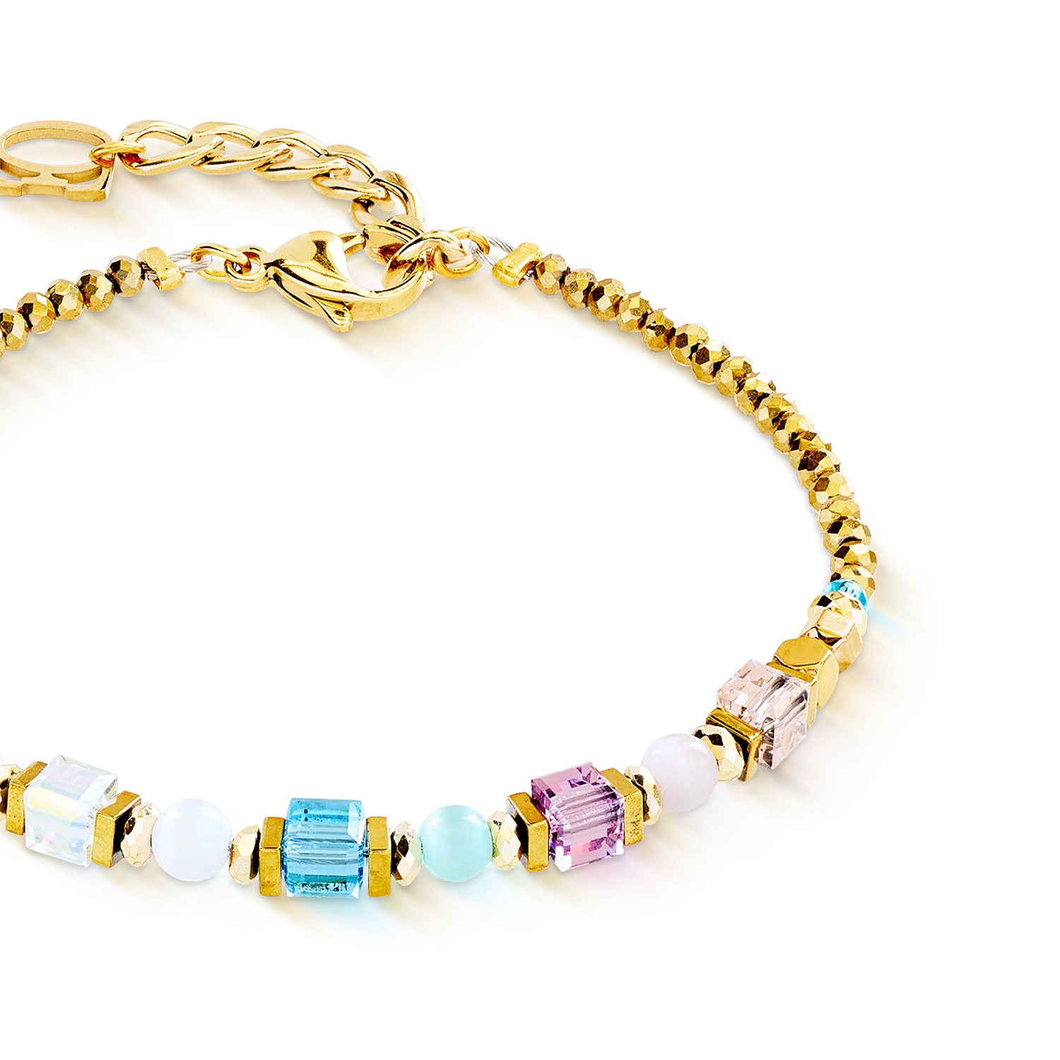 Bracelet Cube Aura pastel gold - Image 2