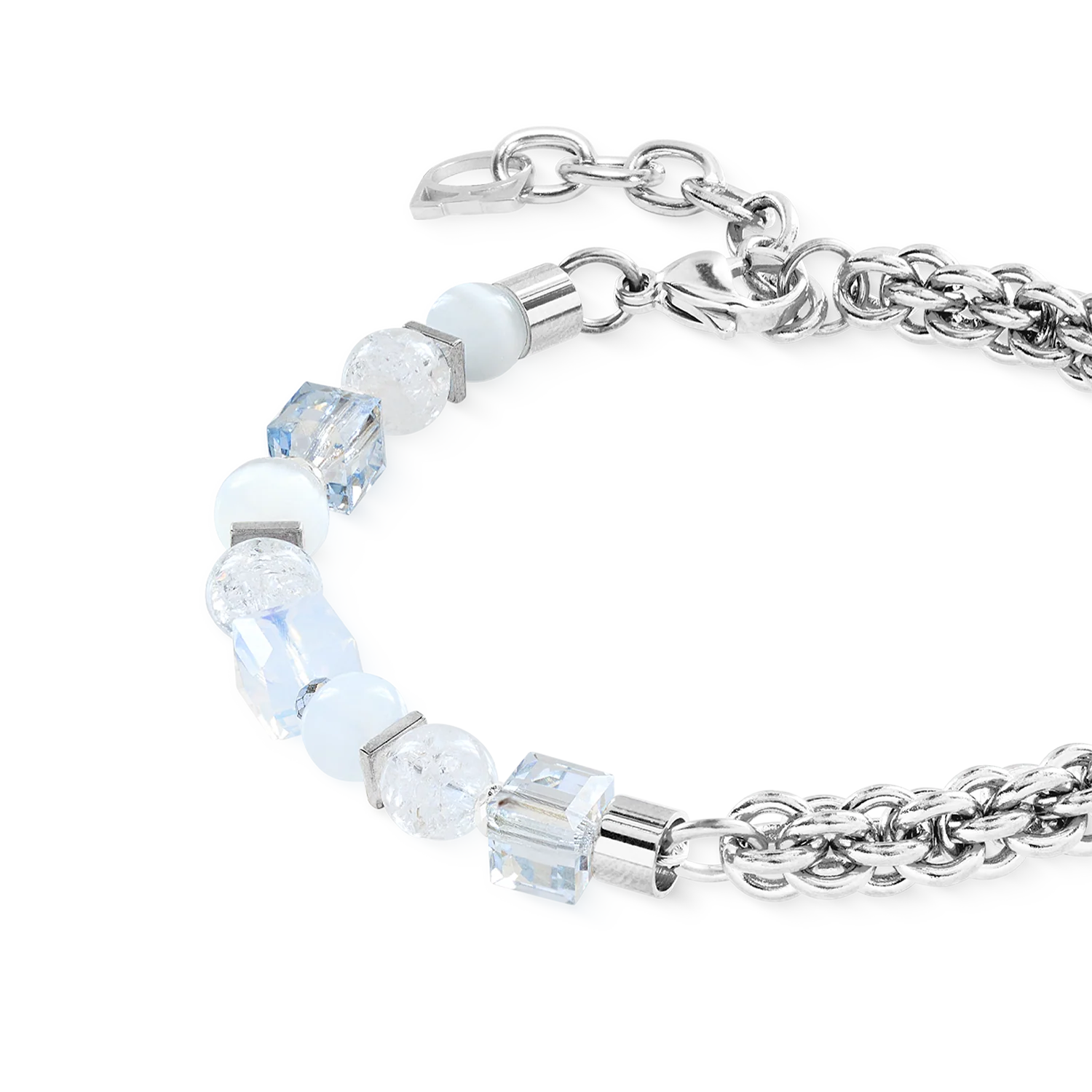 Bracelet Cube Nexus silver-white - Image 2