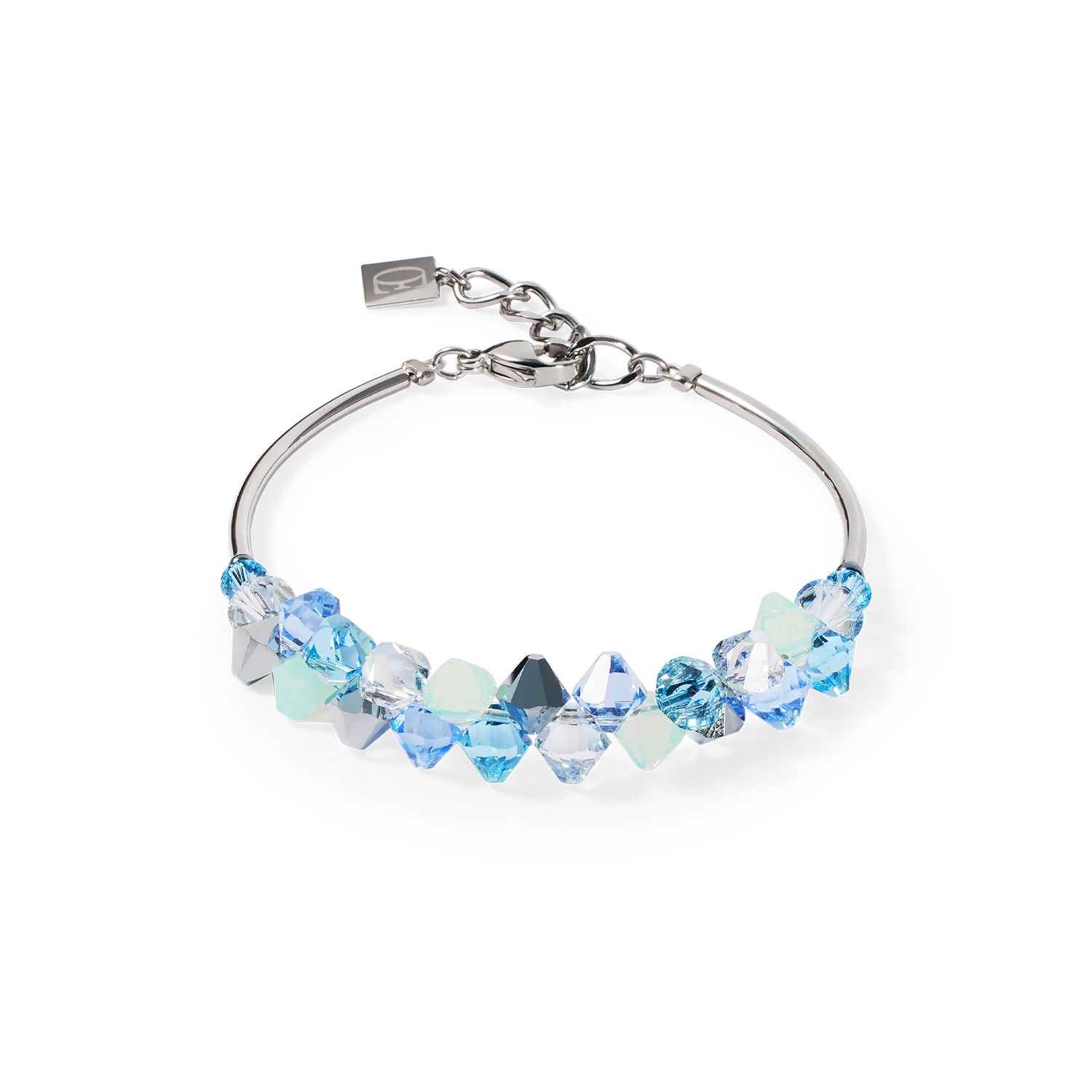 Bracelet Dancing Crystals silver-blue