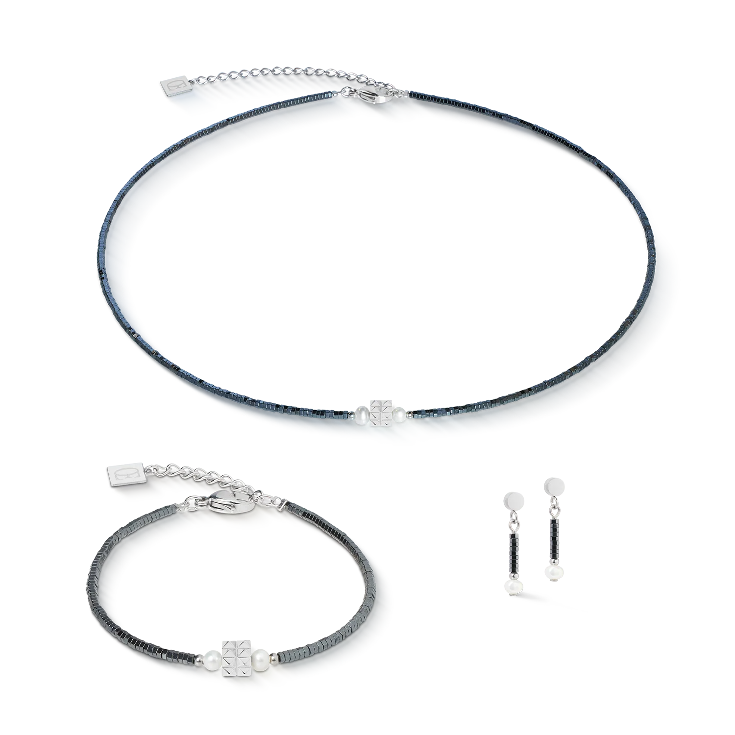 Bracelet Edge & Grace anthracite-silver - Image 3