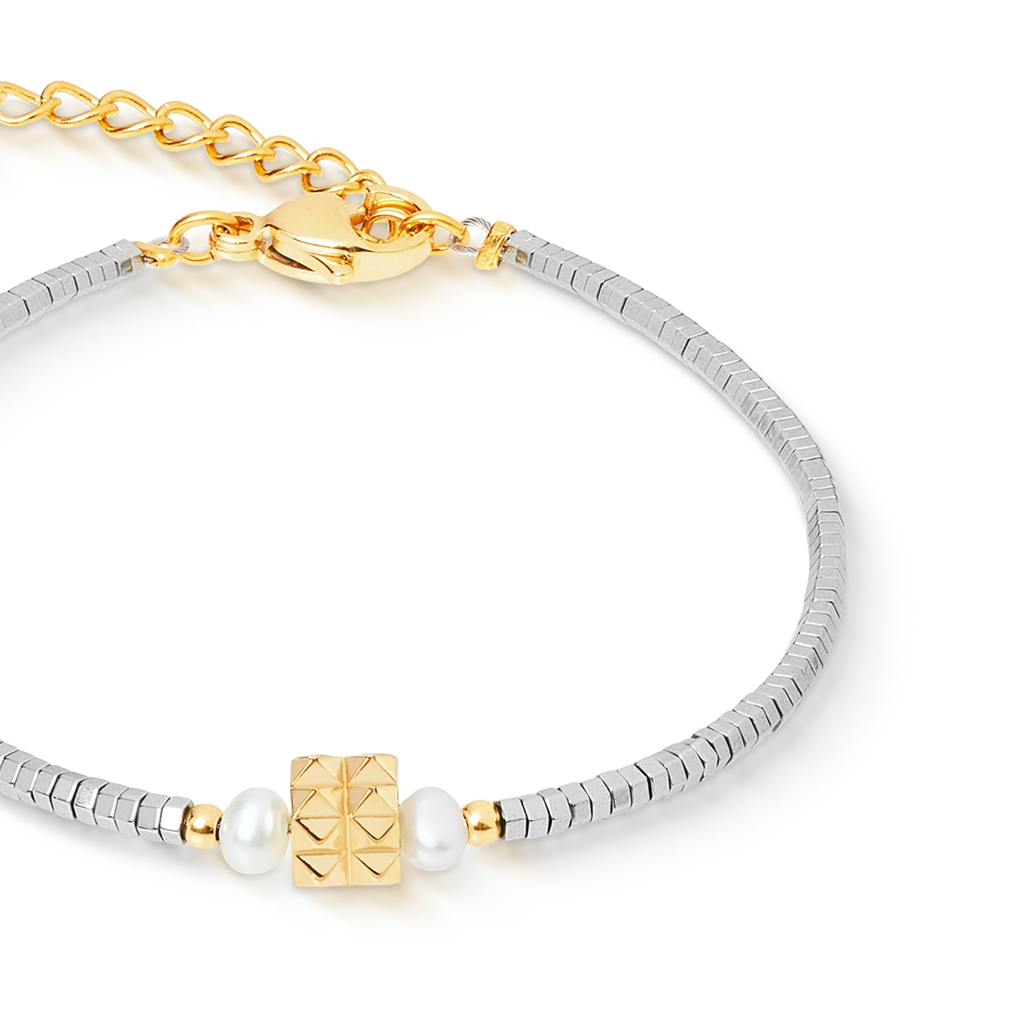 Bracelet Edge & Grace silver-gold - Image 2