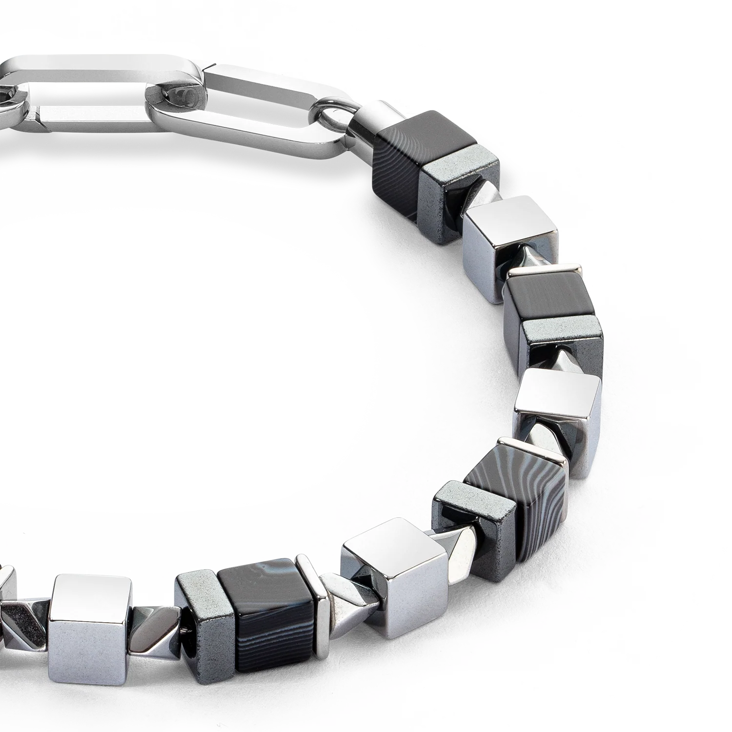 Bracelet Precious Cubes black-silver - Image 2
