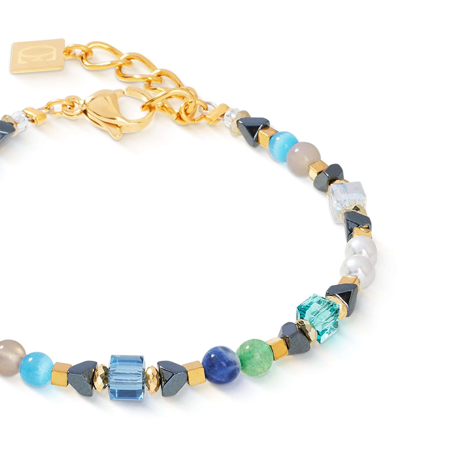 Bracelet Precious Shape Mix green-turquoise - Image 2