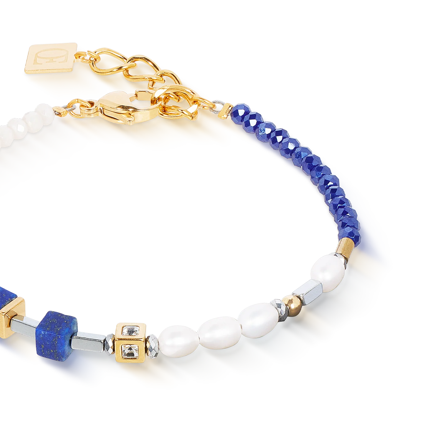 Bracelet Princess Fusion Pearls Lapis Lazuli - Image 2