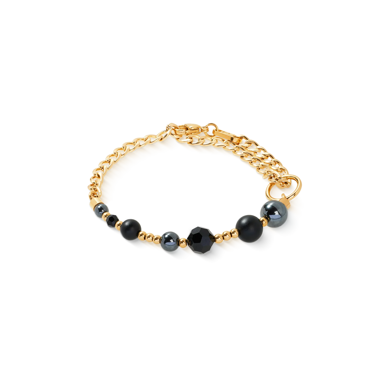 Bracelet Pure Spheres gold-black