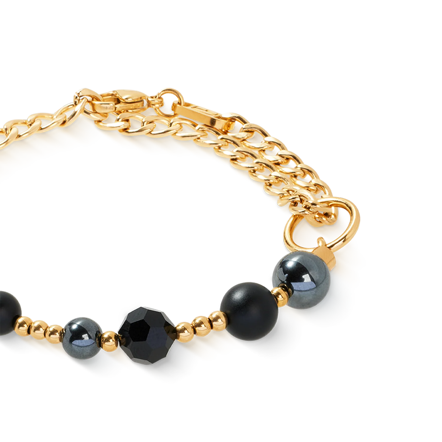 Bracelet Pure Spheres gold-black - Image 2