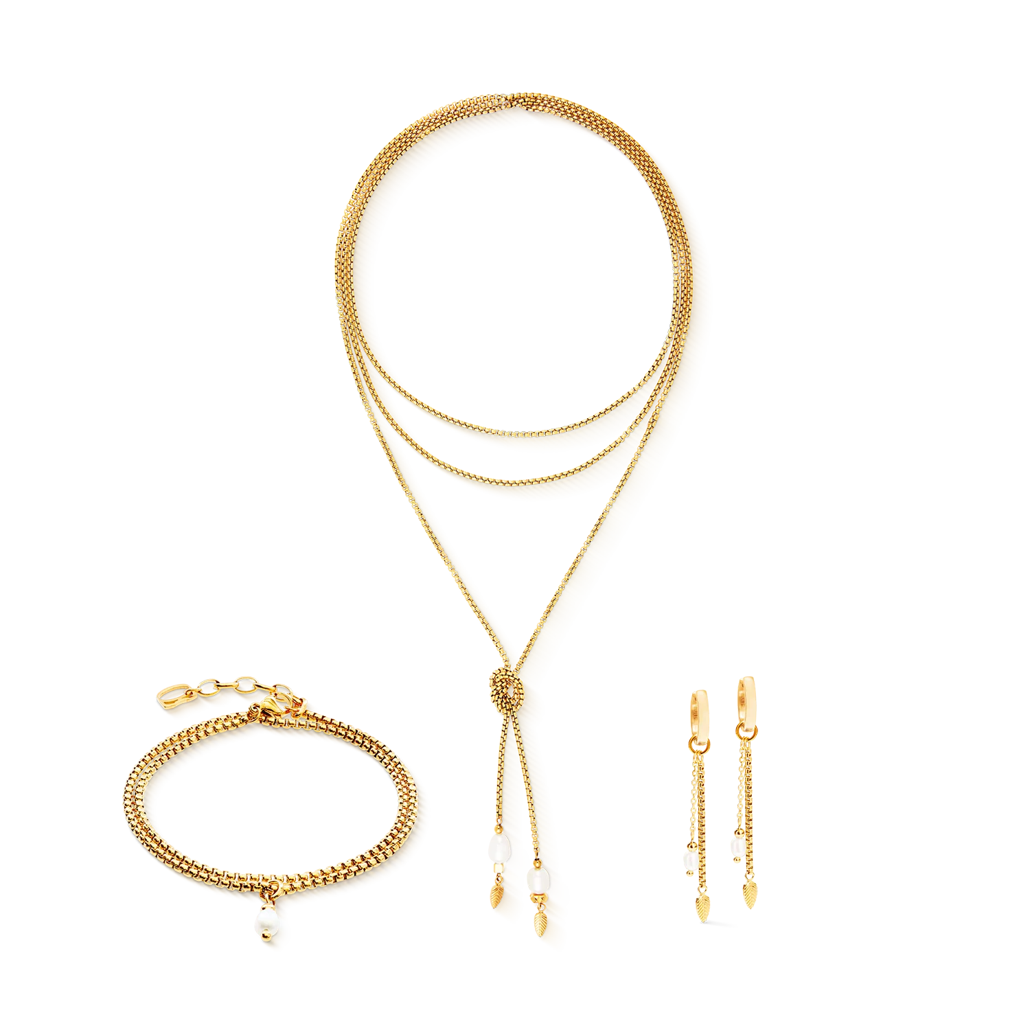 Bracelet Serene Knot Chain gold - Image 3