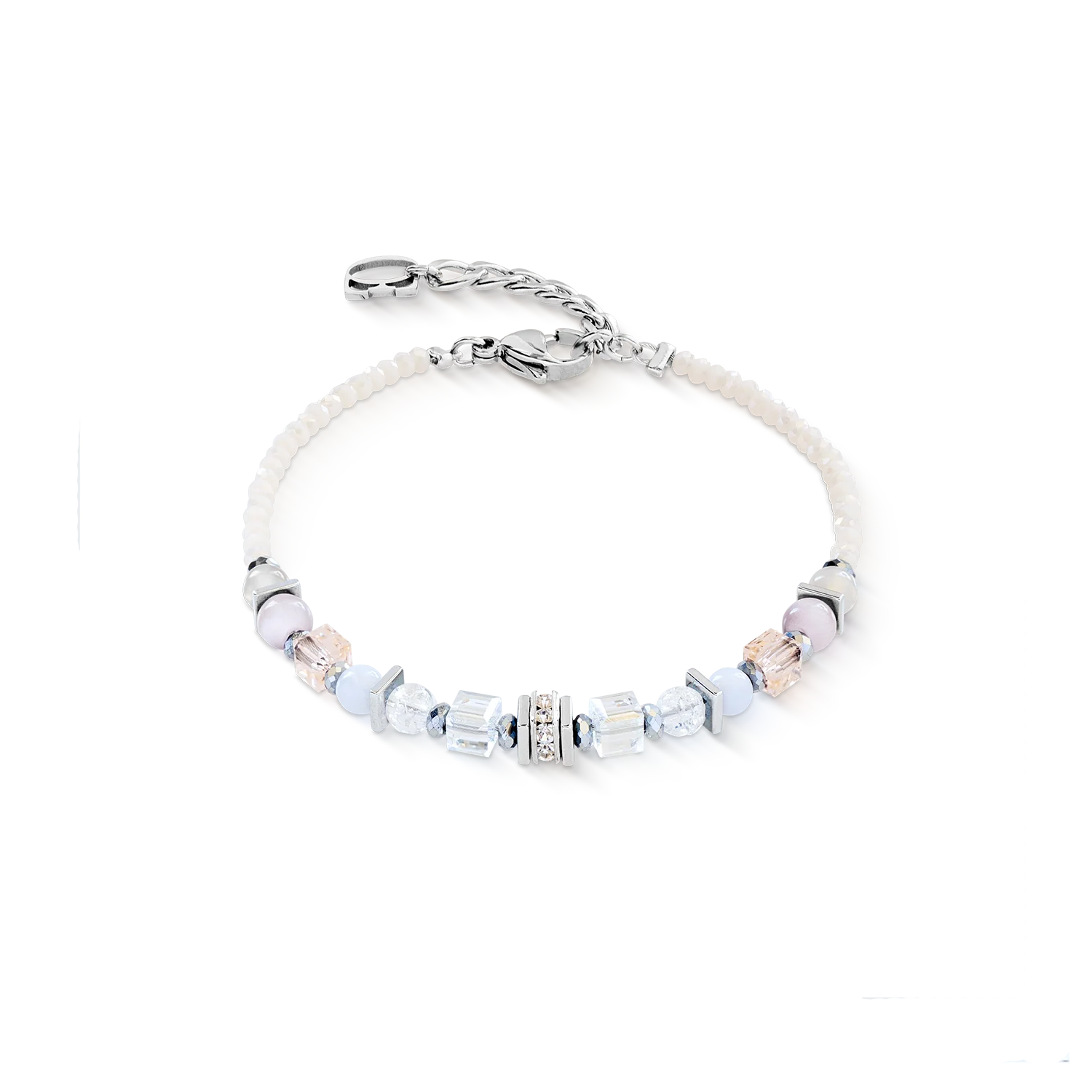 Bracelet Shape Mix Nexus silver-pastel