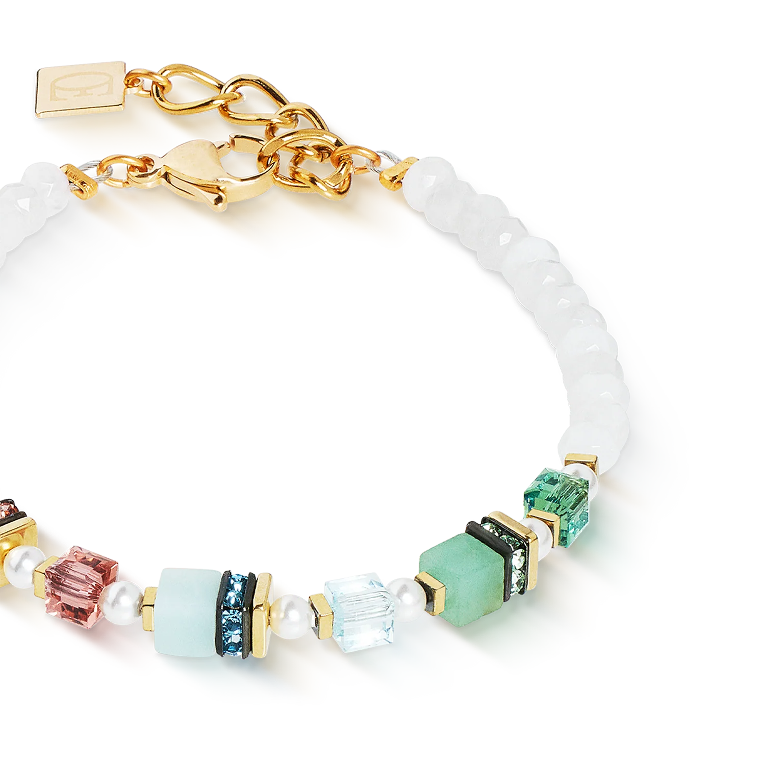 Bracelet Sparkling Princess Spikes gold-Art Nouveau - Image 2