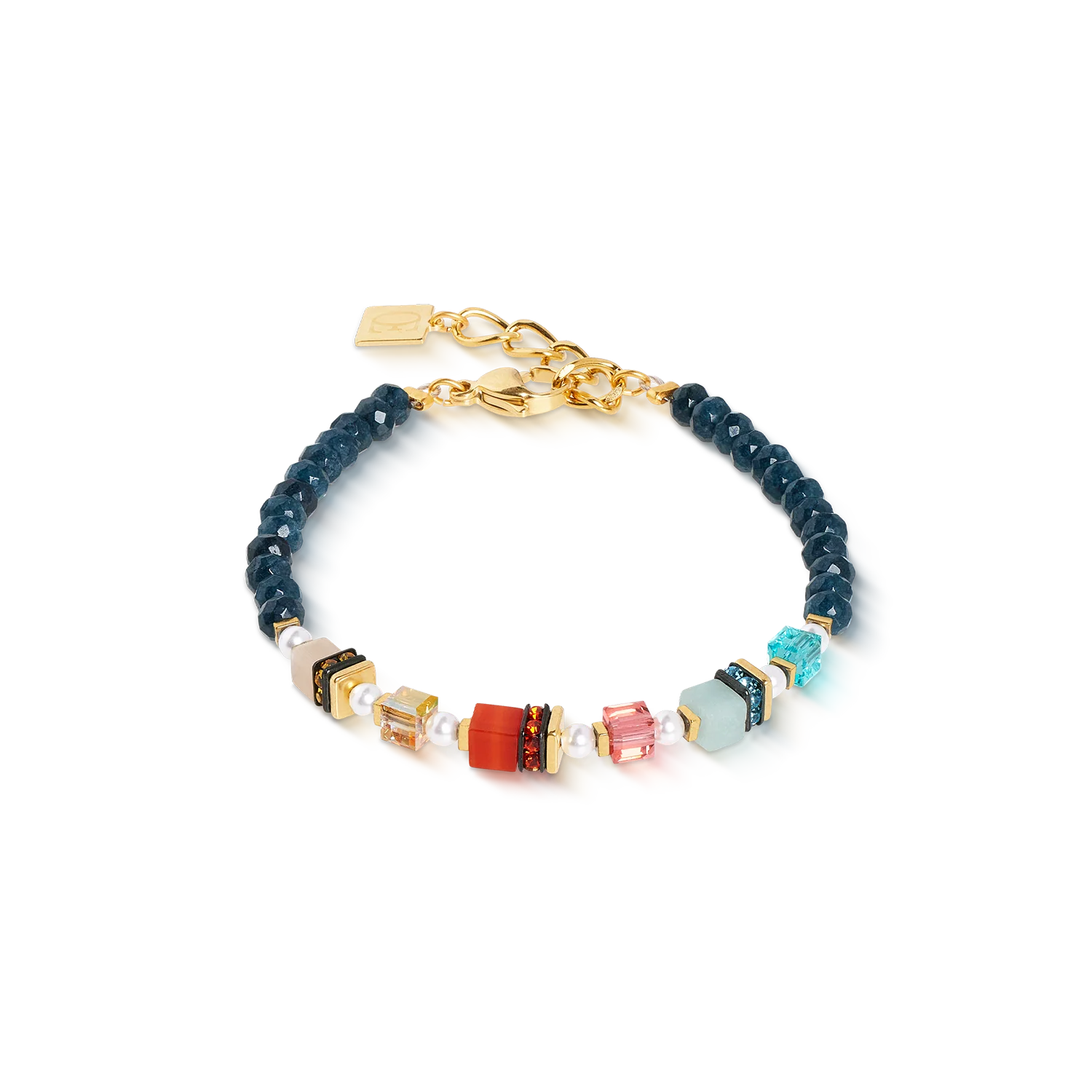 Bracelet Sparkling Princess Spikes gold-multicolour