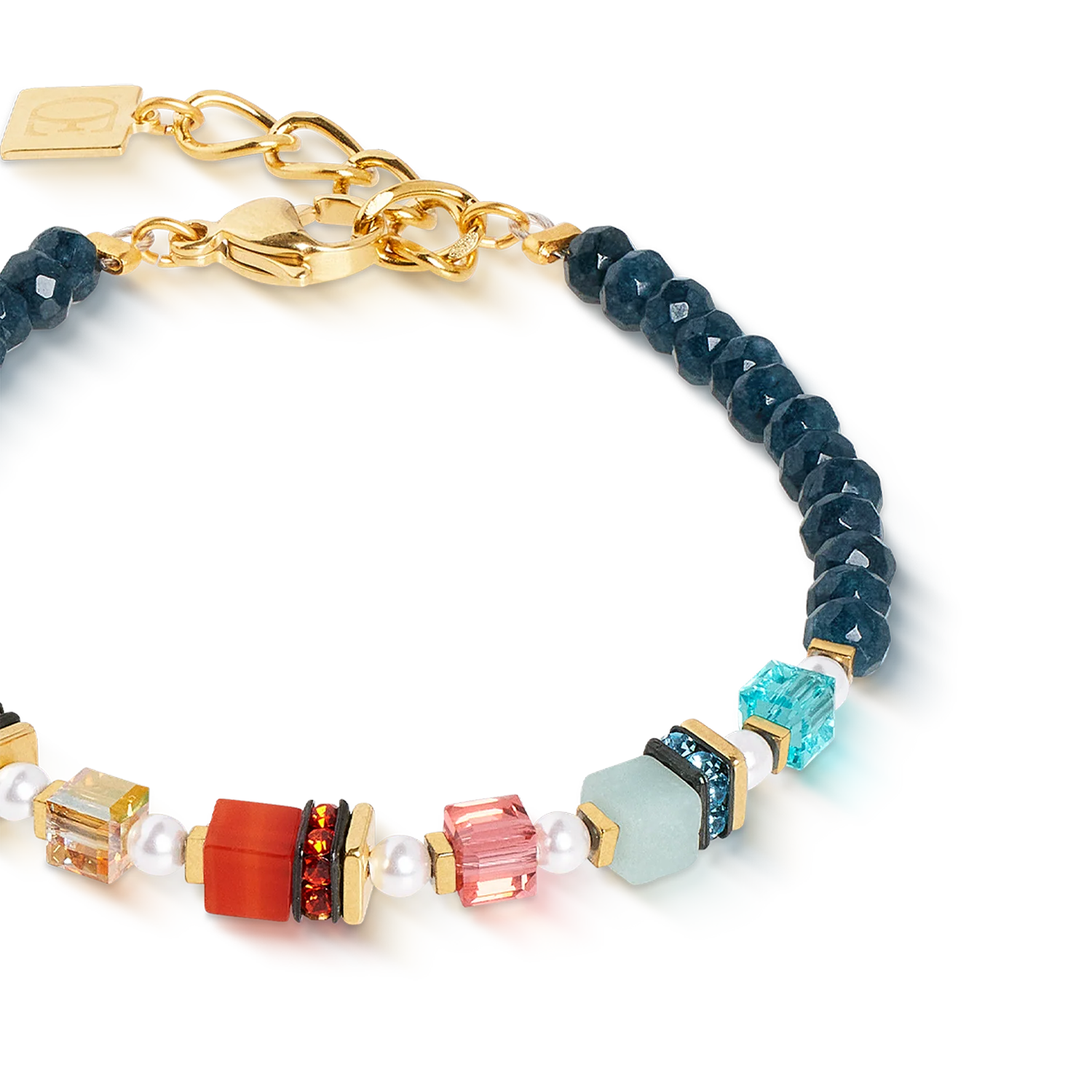 Bracelet Sparkling Princess Spikes gold-multicolour - Image 2