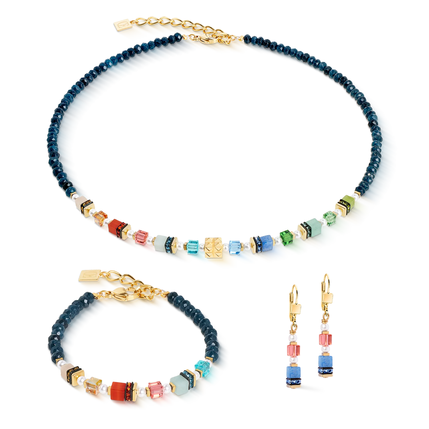 Bracelet Sparkling Princess Spikes gold-multicolour - Image 3