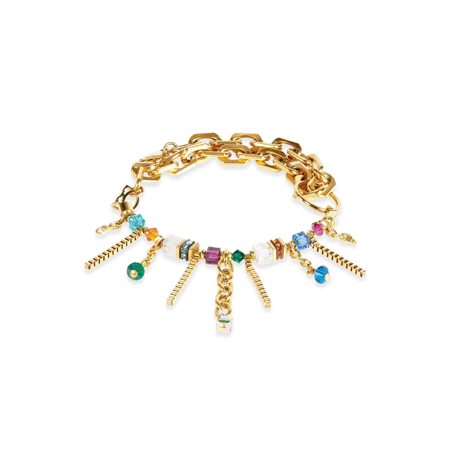 Bracelet Sunray Cube Couture gold-multicolour