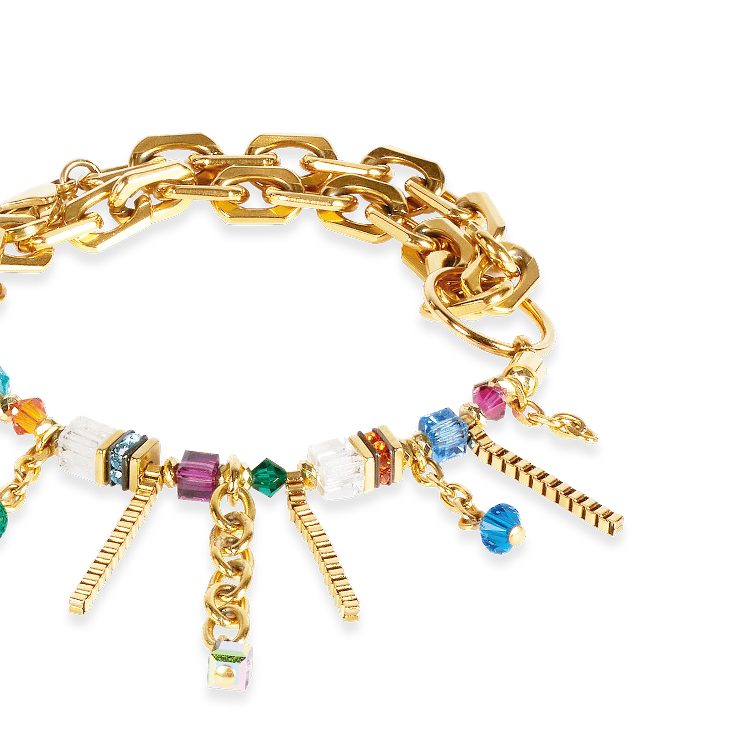 Bracelet Sunray Cube Couture gold-multicolour - Image 2