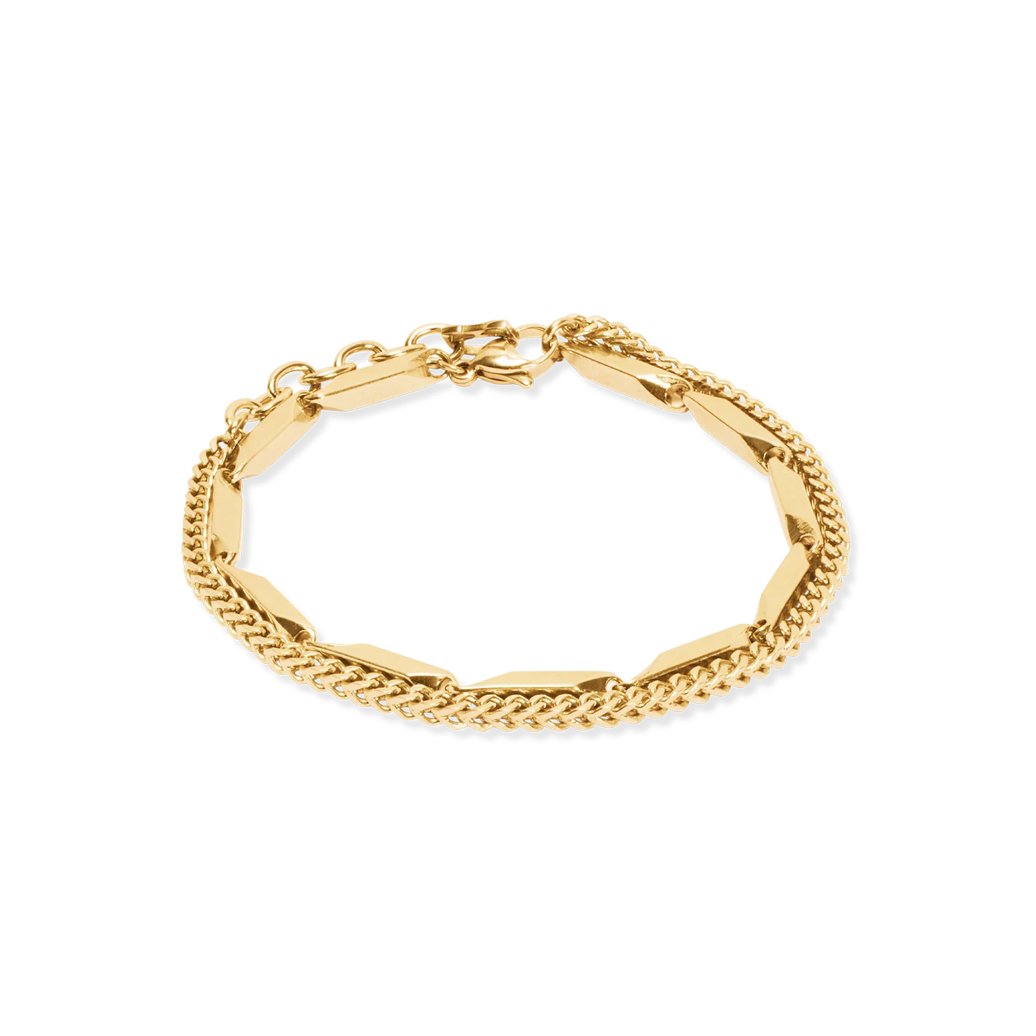 Bracelet Twisted Layers gold