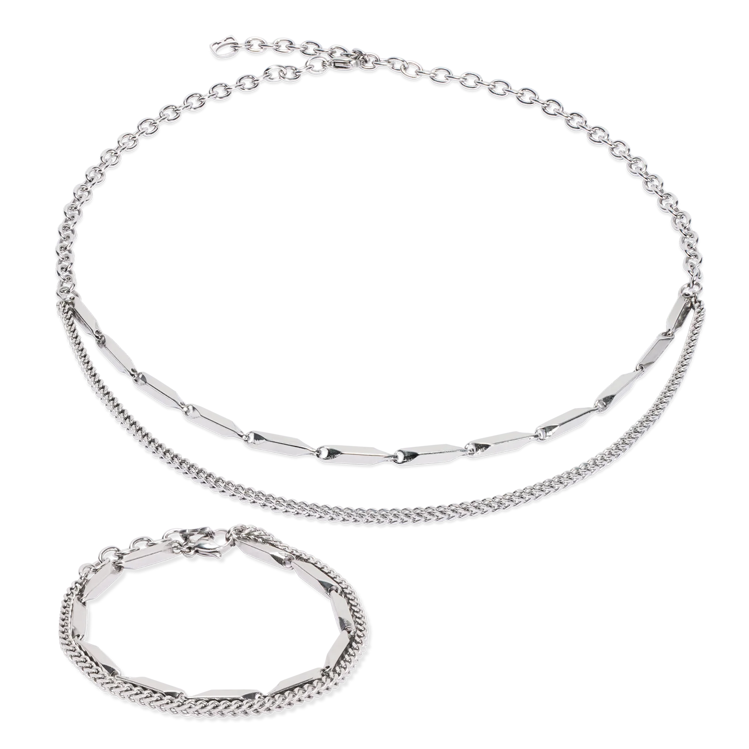Bracelet Twisted Layers silver - Image 3