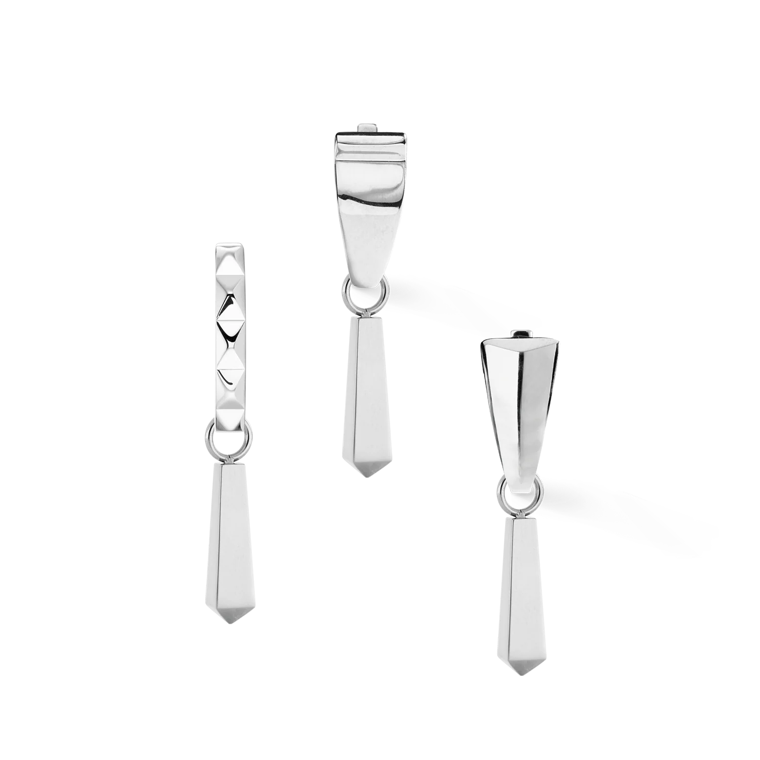 EAR ME UP Charm Obelisk Silver - Image 4