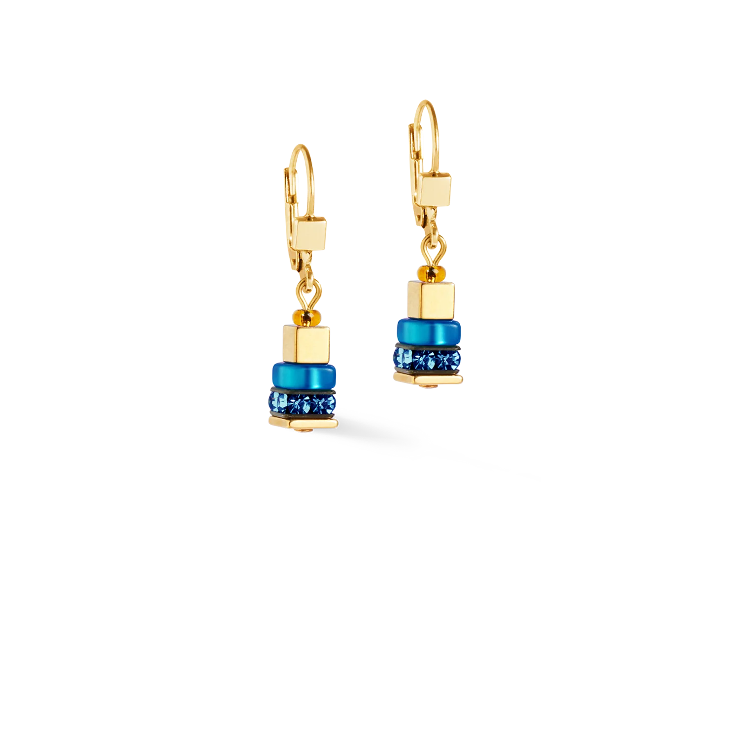 Earrings Autumn Glow Cube multicolour - Image 2