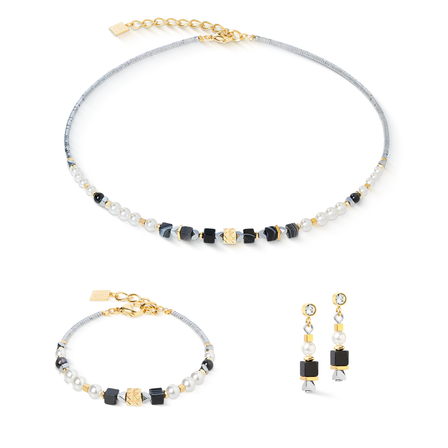 Earrings Modern Elegance Spikes gold - Image 3