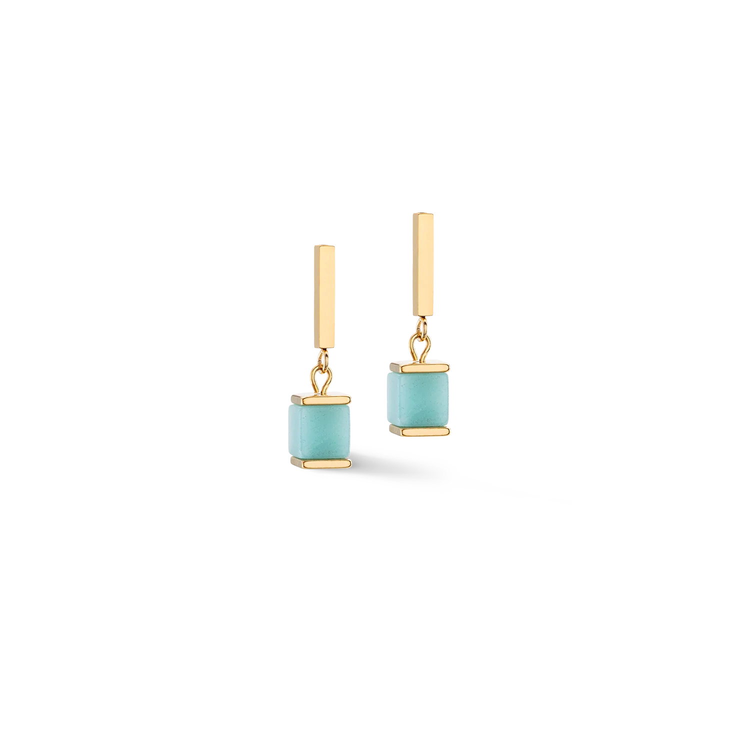 Earrings Precious Statement Cubes multicolour-gentle