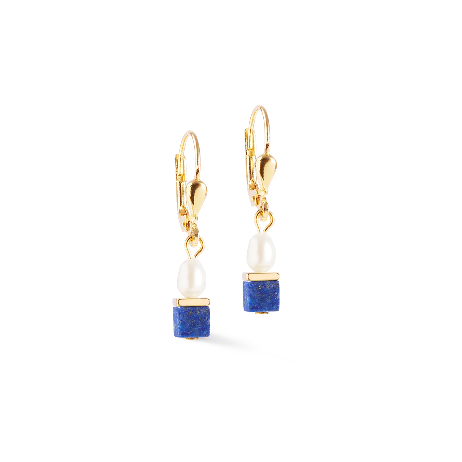 Earrings Princess Fusion Pearls Lapis Lazuli