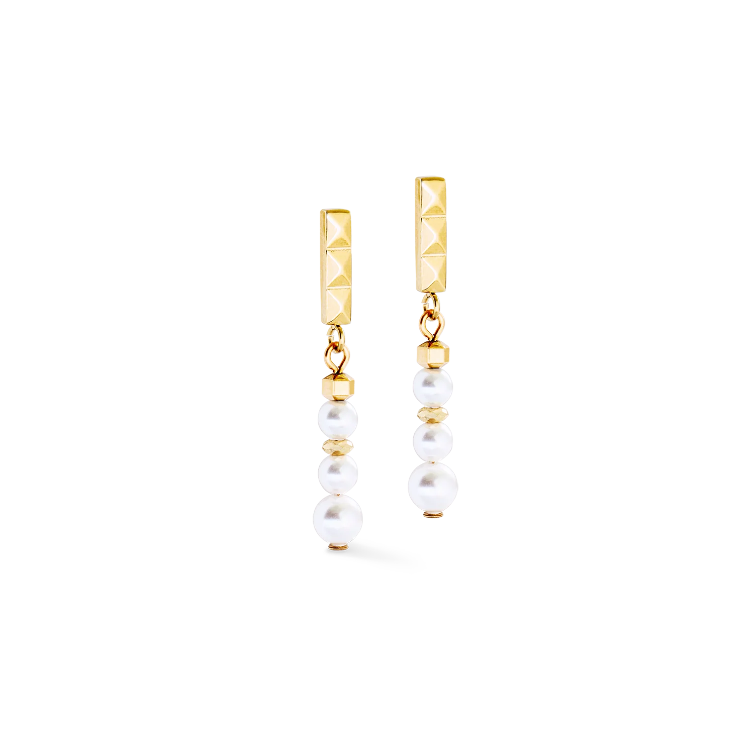 Earrings Princess Sunray gold-brown - Image 2