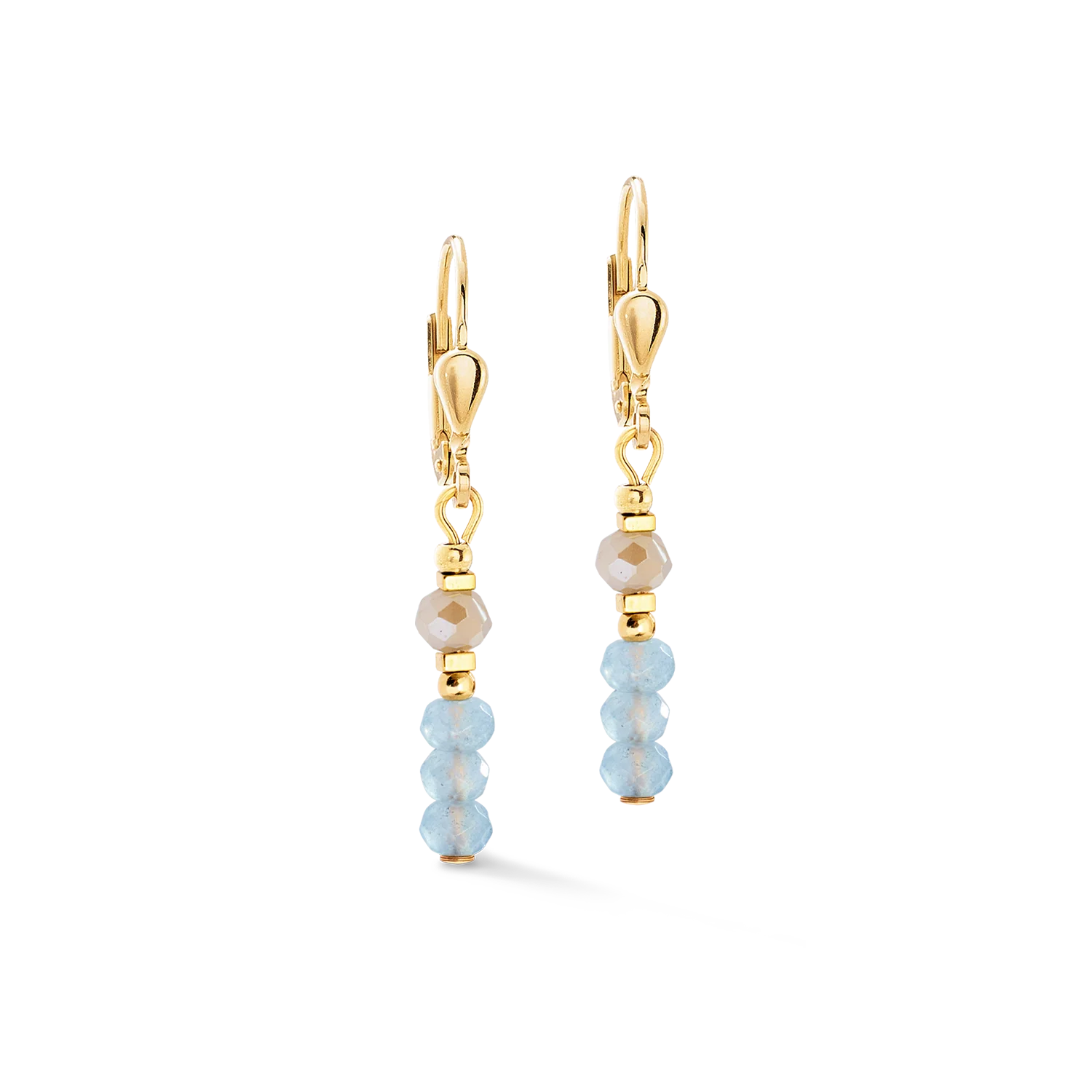 Earrings Rhythm Jade Sky gold - Image 2