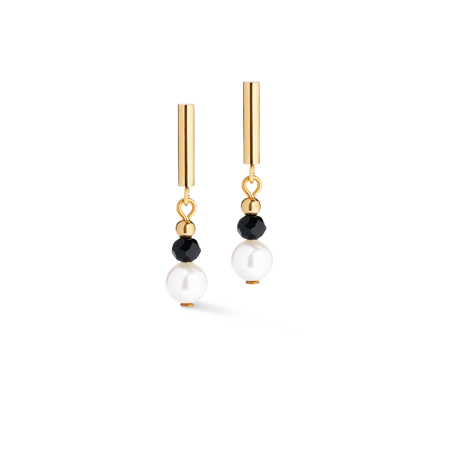 Earrings Trinity Spikes gold - Image 2