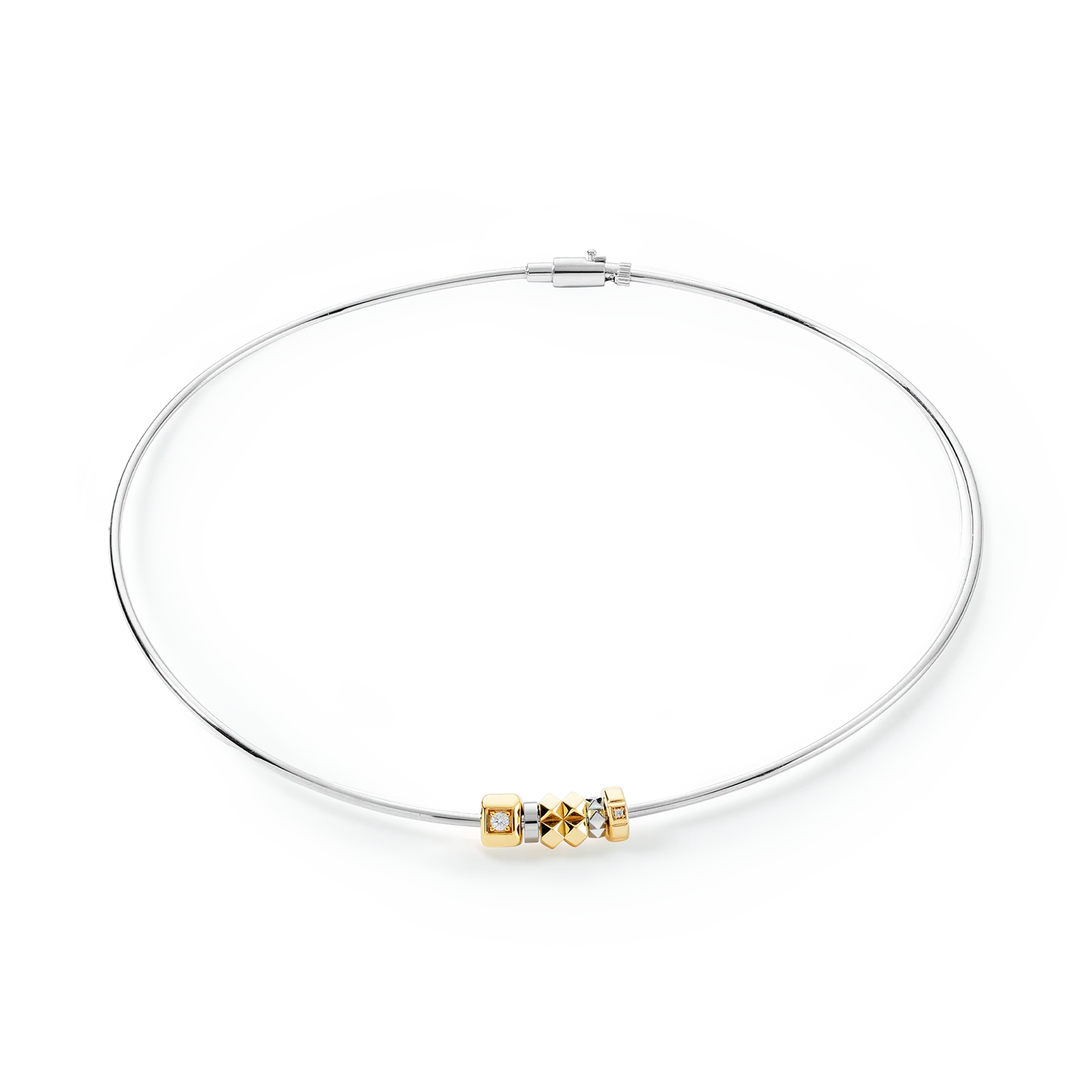 ELEMENTS Collection necklace rigid bicolor