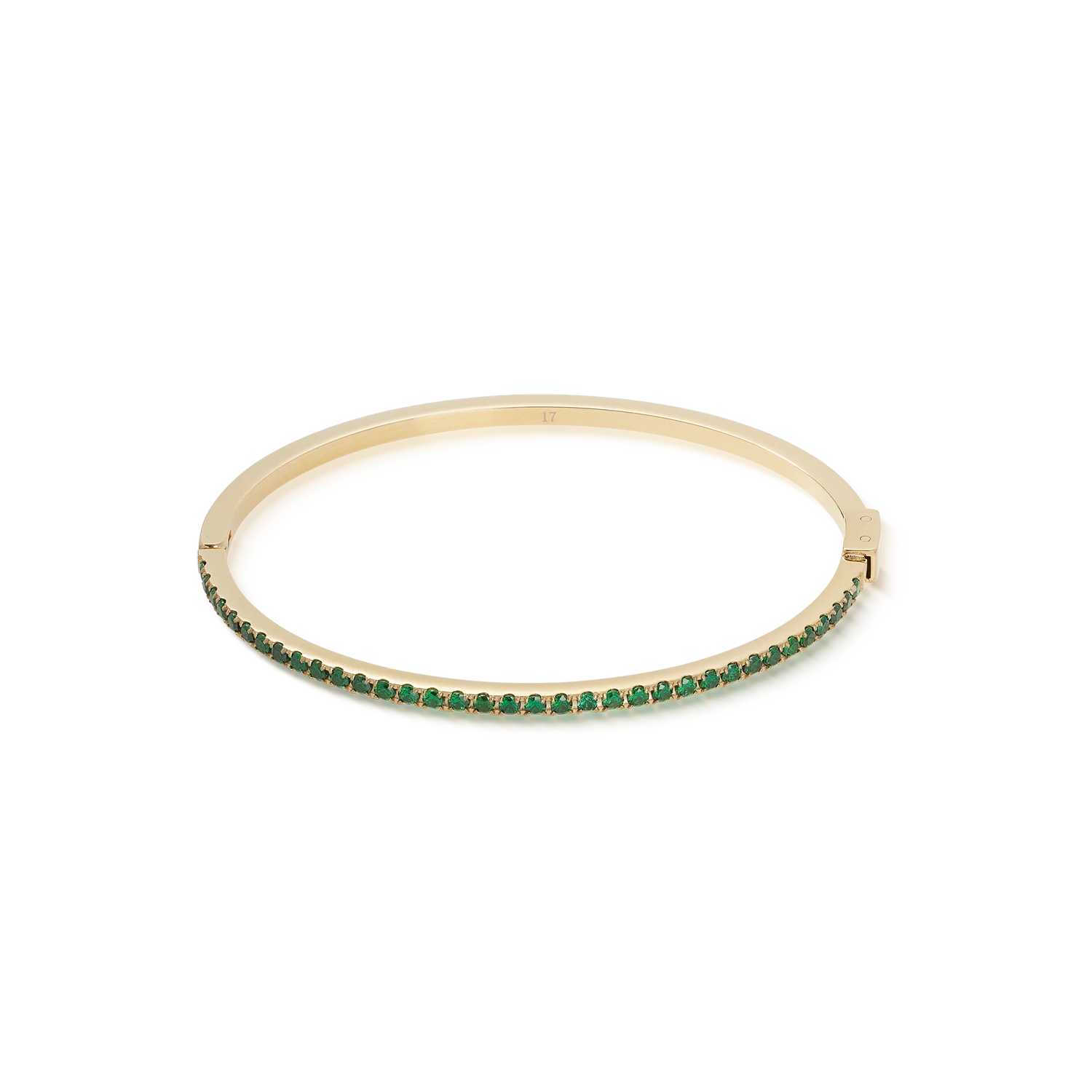 Eternal Love bangle gold-green