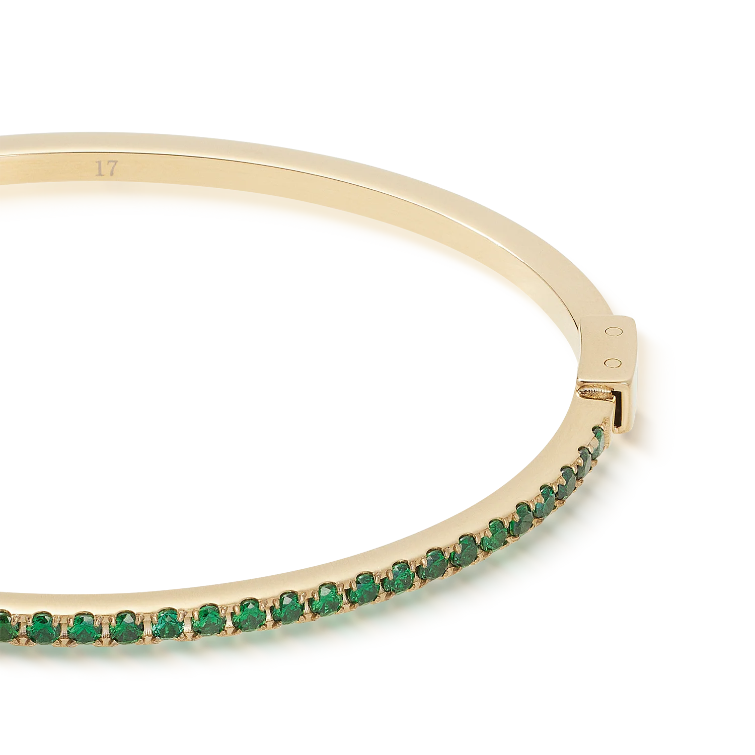 Eternal Love bangle gold-green - Image 2