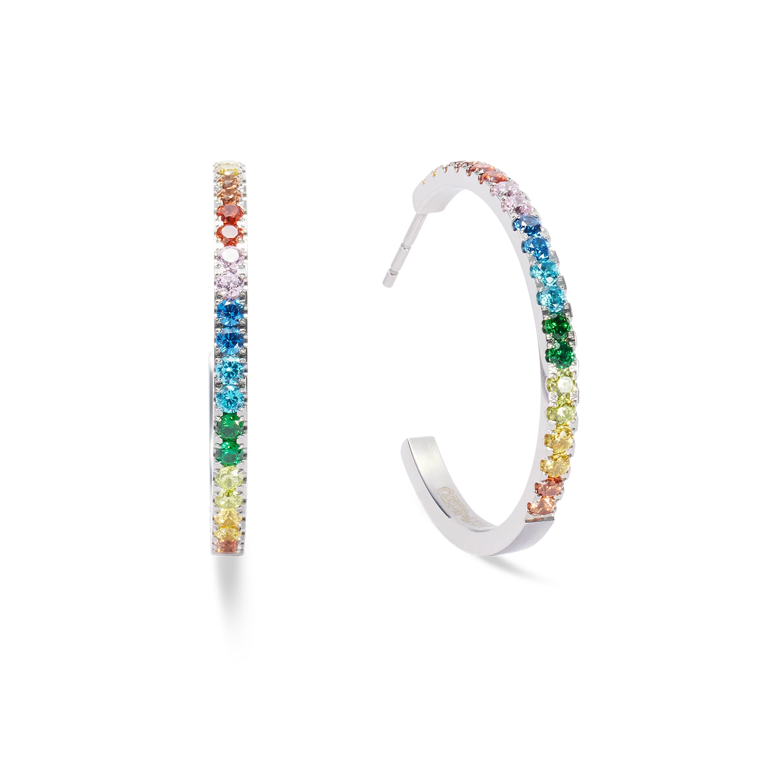 Eternal Love Hoop big silver-multicolour - Image 2