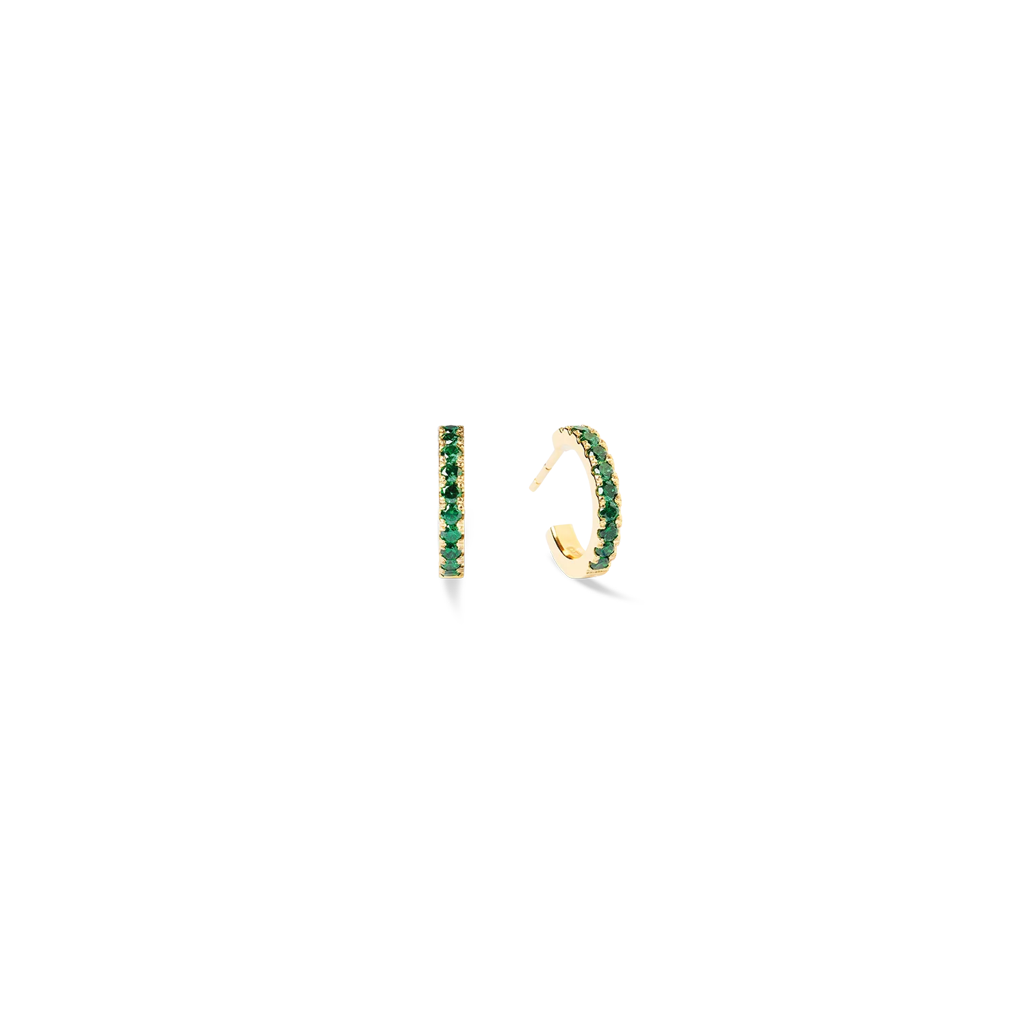 Eternal Love Hoop mini gold-green