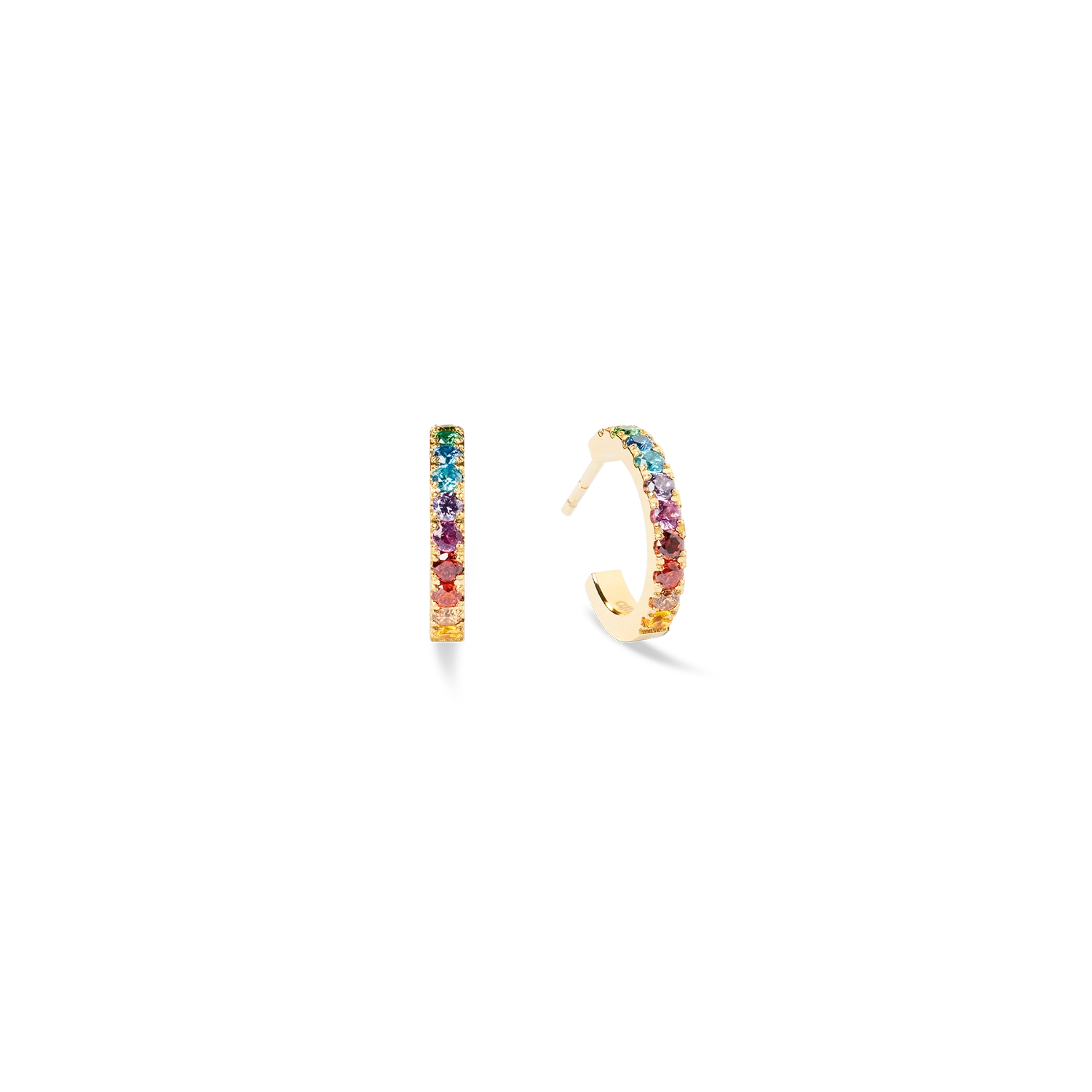 Eternal Love Hoop mini gold-rainbow - Image 2