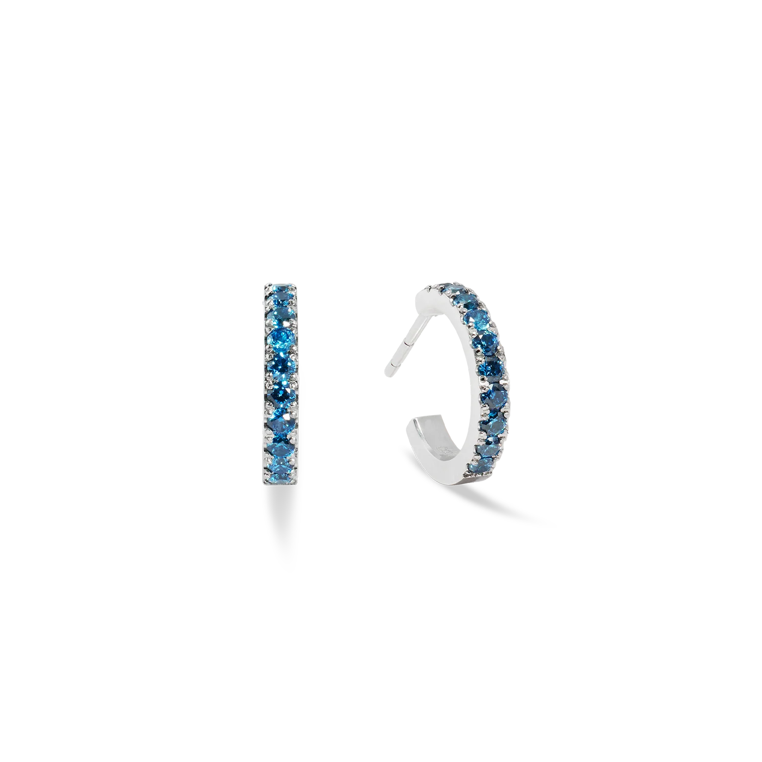 Eternal Love Hoop mini silver-blue