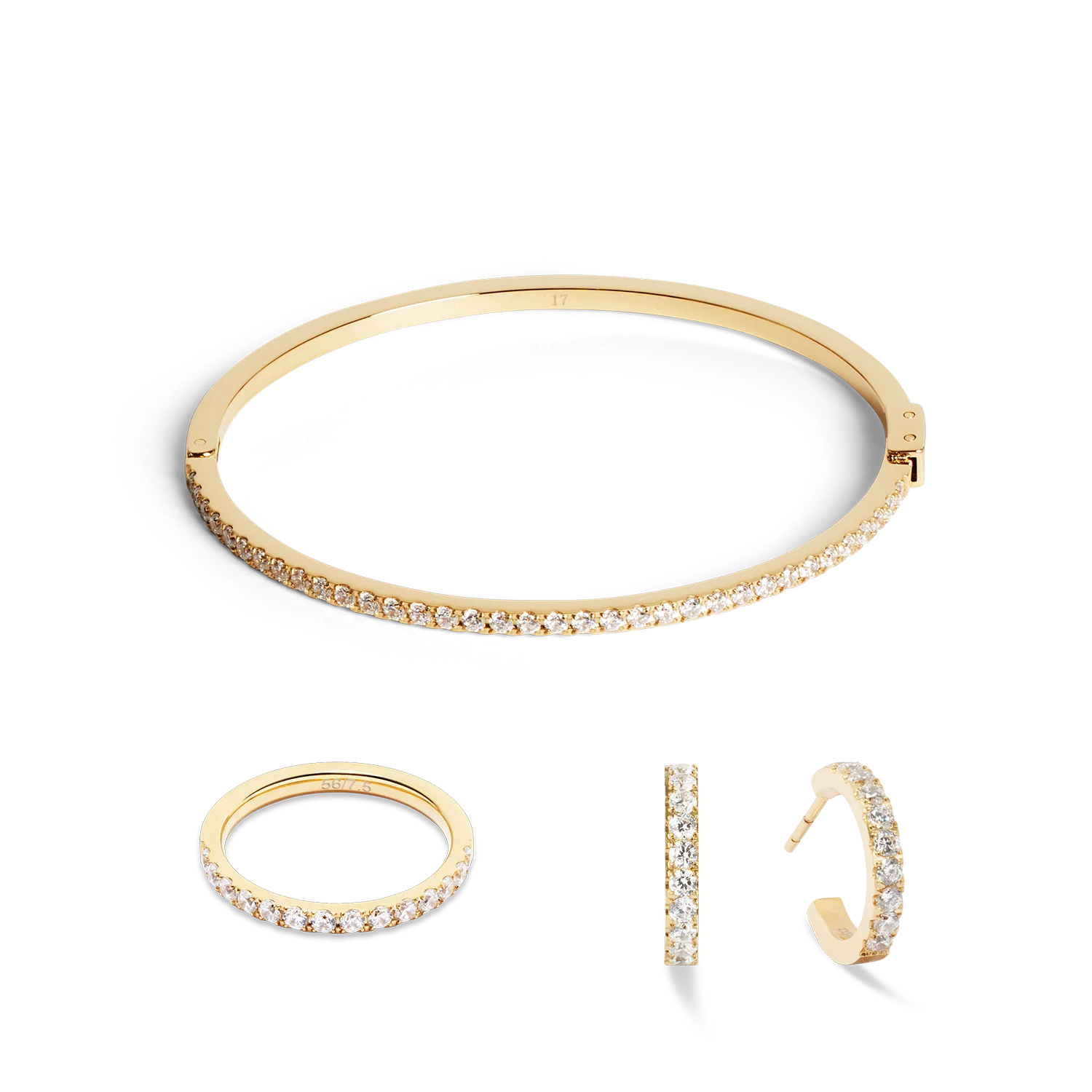 Eternal Love ring gold-crystal - Image 3