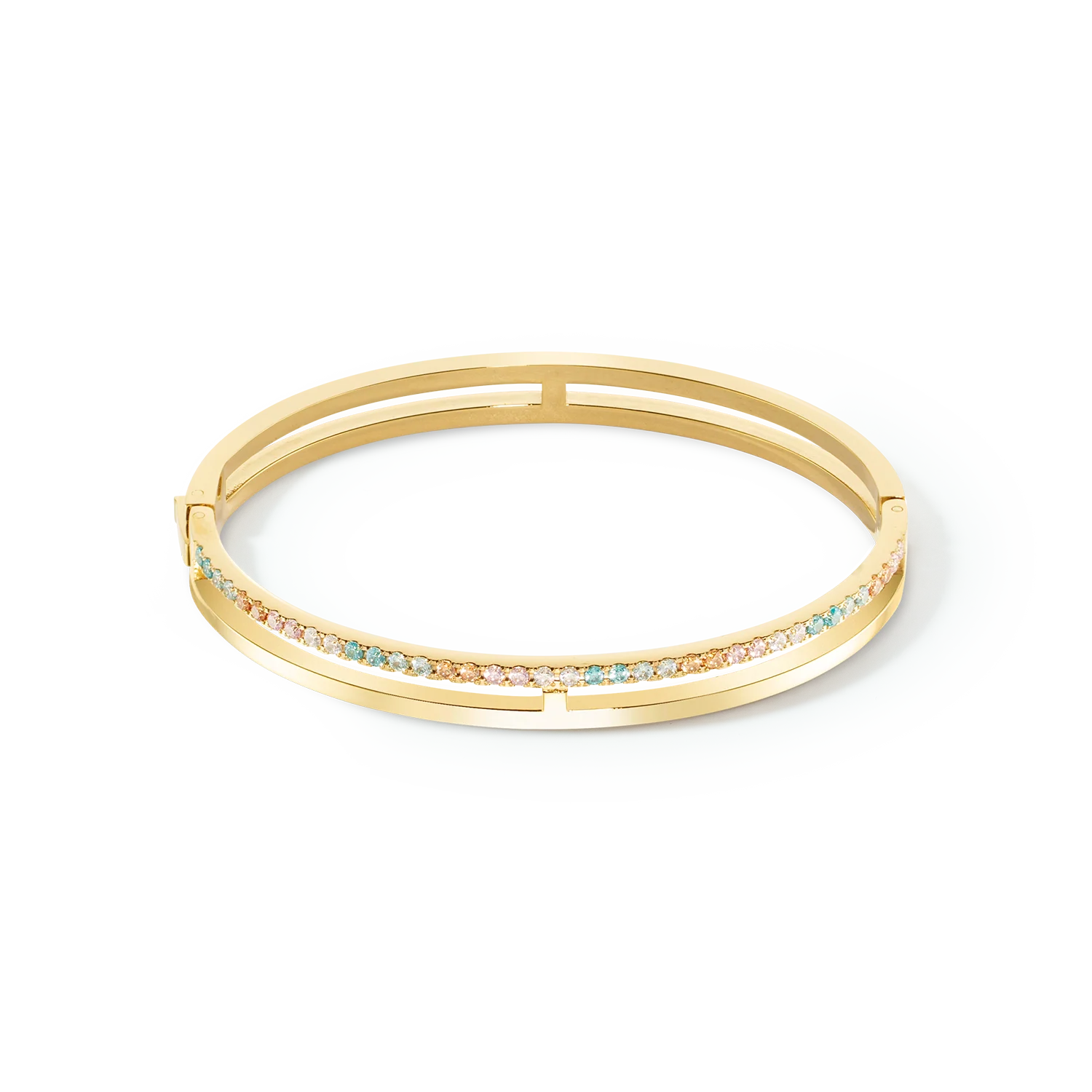 Eternal Unity Bangle gold-multicolour pastel