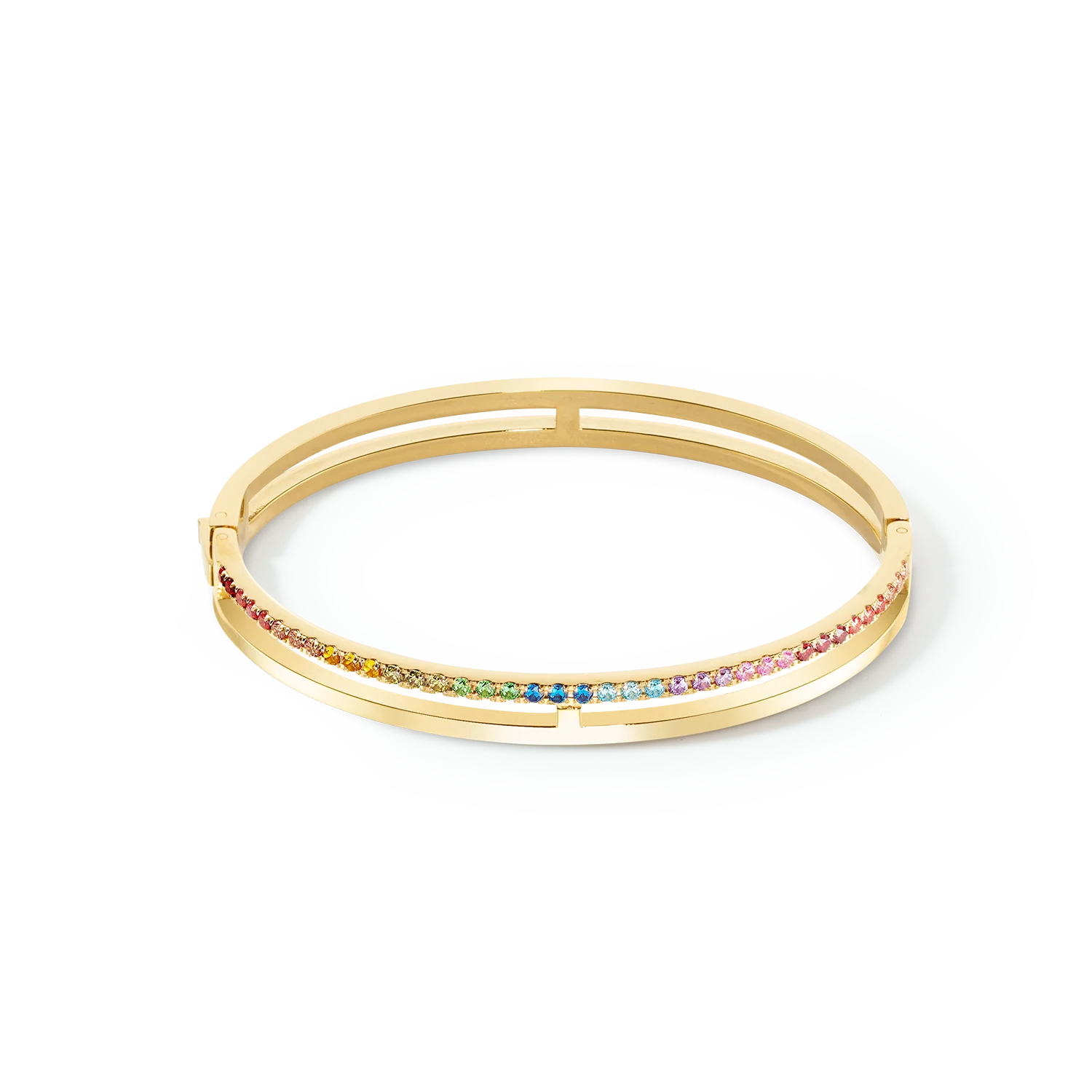 Eternal Unity bangle gold-rainbow
