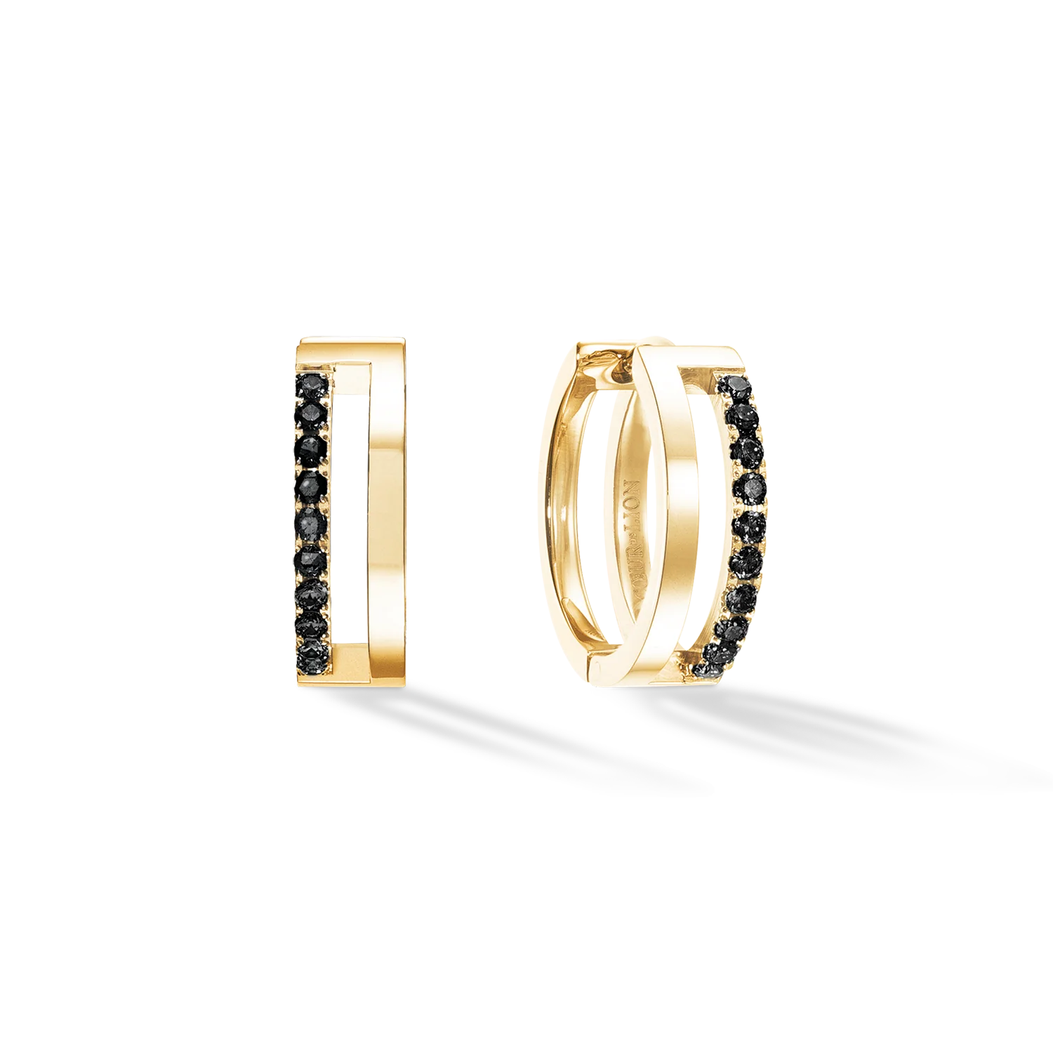 Eternal Unity Hoops gold-black