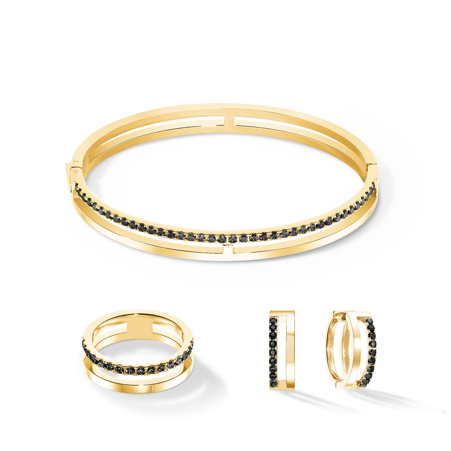 Eternal Unity Hoops gold-black - Image 3