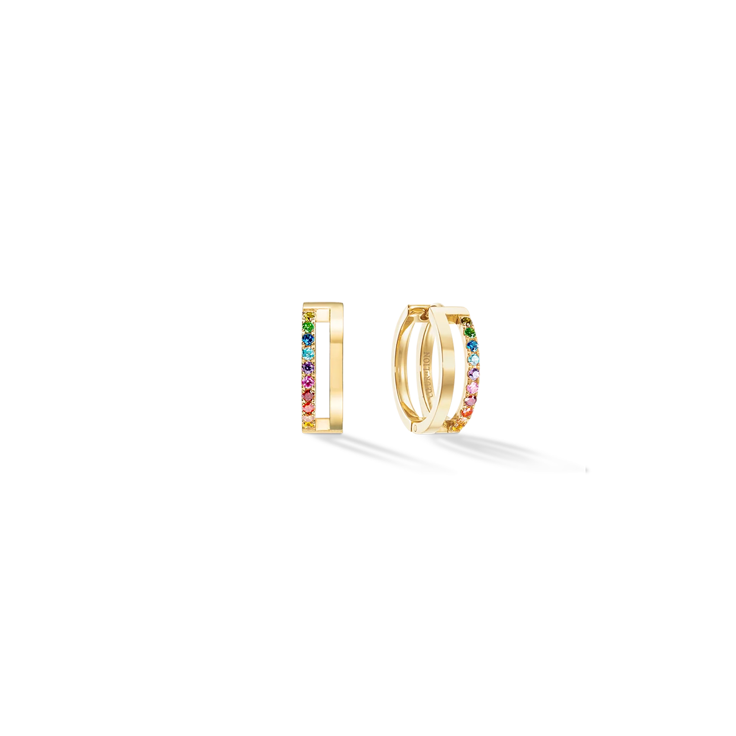 Eternal Unity Hoops gold-rainbow - Image 2